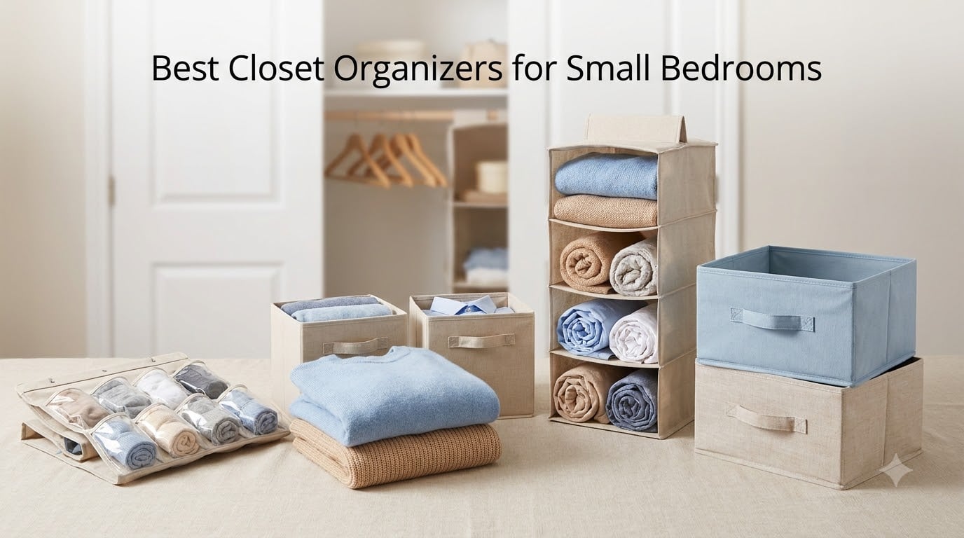 Best Closet Organizers for Small Bedrooms