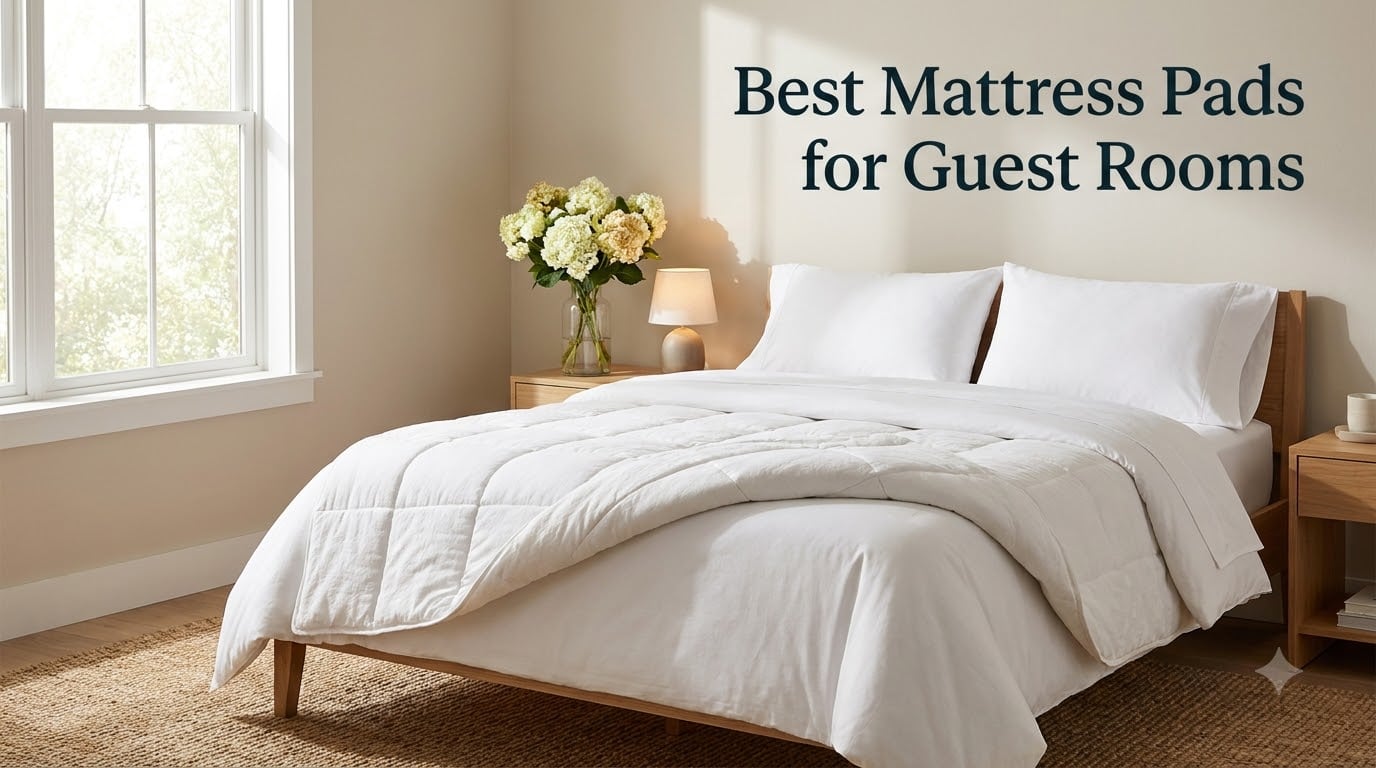 Best Mattress Pads for Guest Rooms