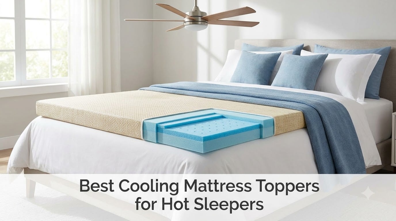 Best Cooling Mattress Toppers for Hot Sleepers