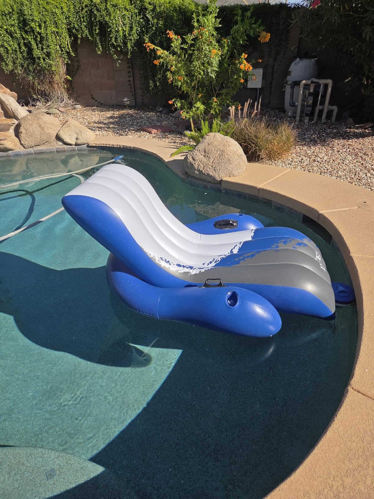 INTEX Inflatable Floating Swimming Pool Recliner Lounge Chair for Adults customer photo 1