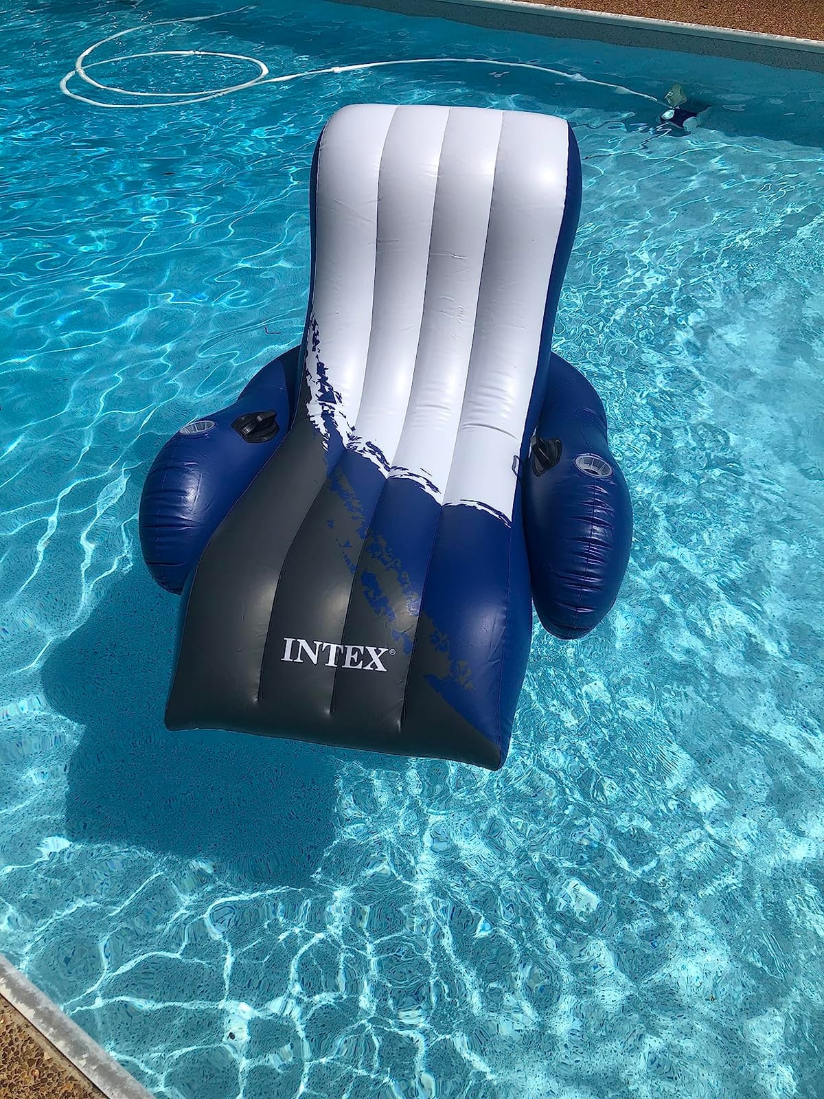 INTEX Inflatable Floating Swimming Pool Recliner Lounge Chair for Adults customer photo 2