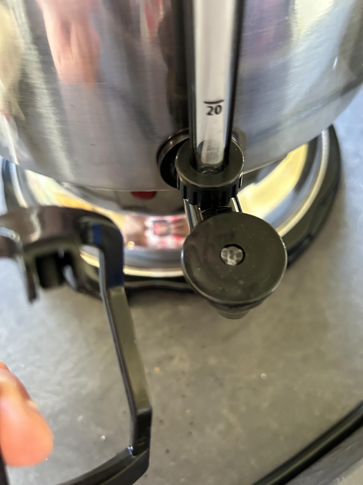 Hamilton Beach Commercial Coffee Urn & Hot Beverage Dispenser, 60 Cup Capacity, Polished Stainless Steel (D50065) customer photo 2