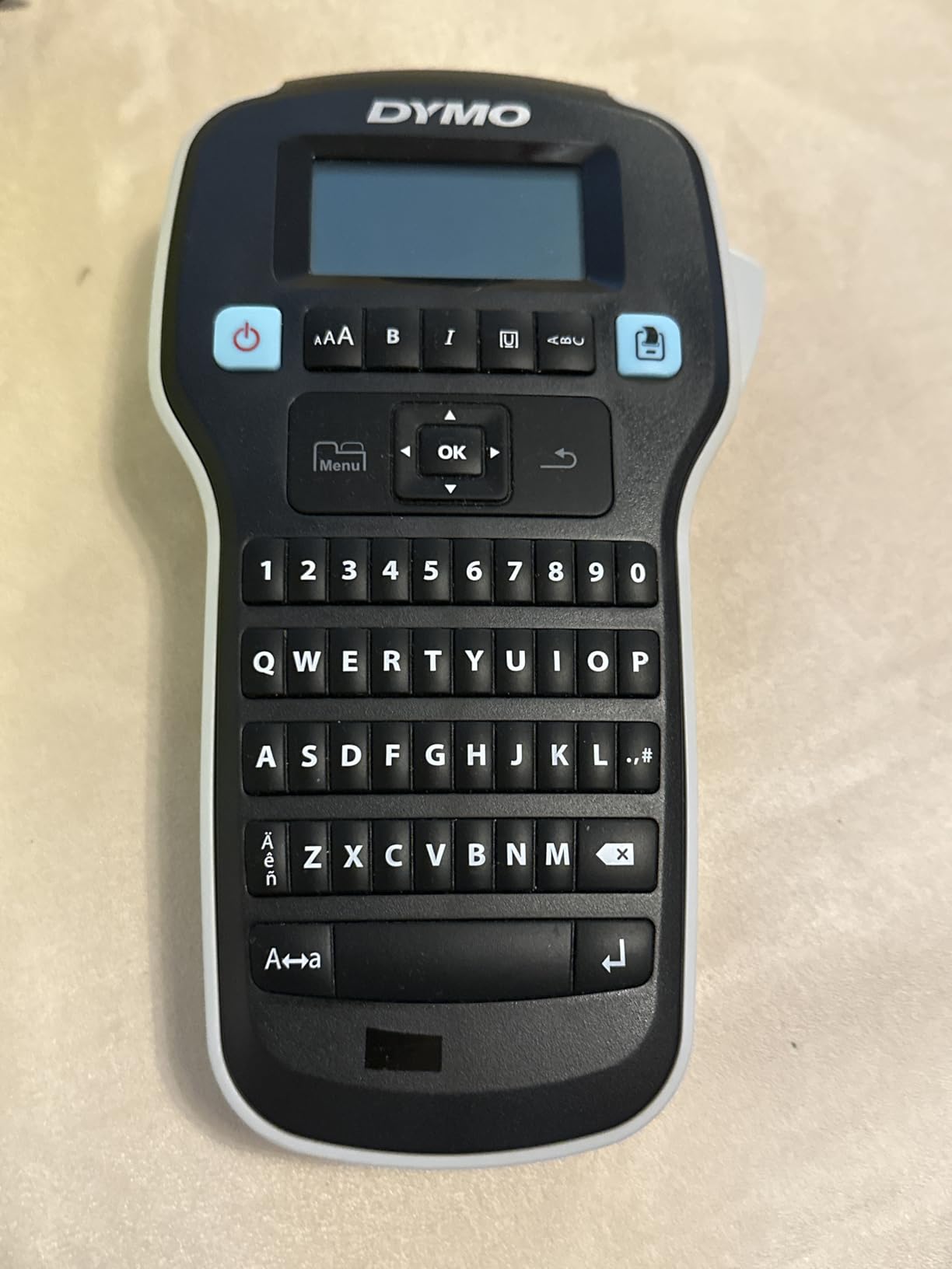 DYMO LabelManager 160 Portable Label Maker, Easy-to-Use, One-Touch Smart Keys, QWERTY Keyboard, Large Display, for Home & Office Organization, Black customer photo 1