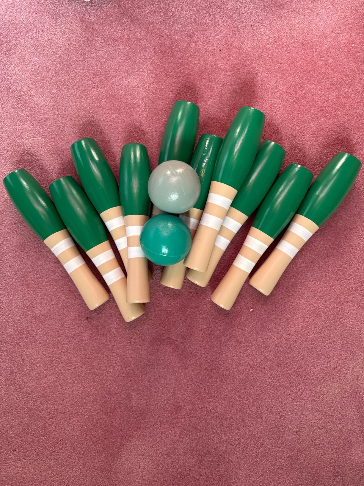 Sterling Sports Wooden Lawn Bowling 9
