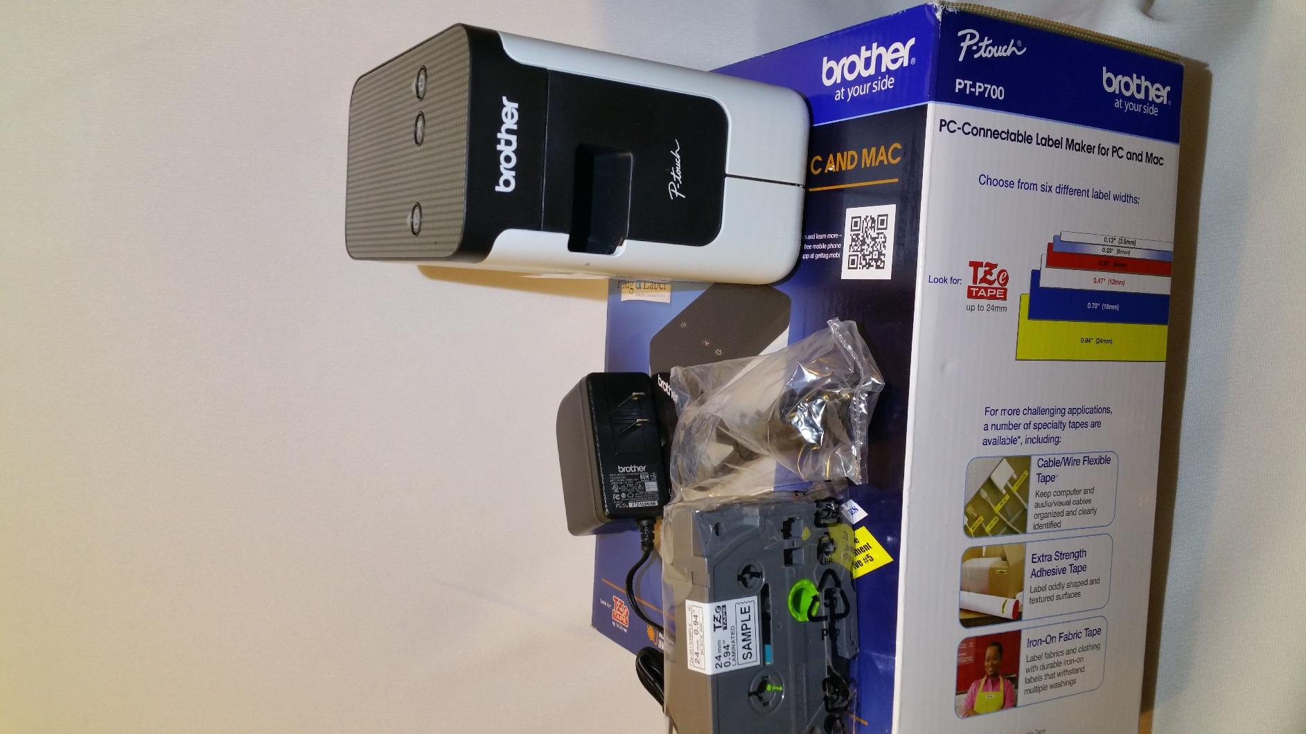 Brother P-Touch PC Connectable Label Maker (PT-P700) customer photo 1