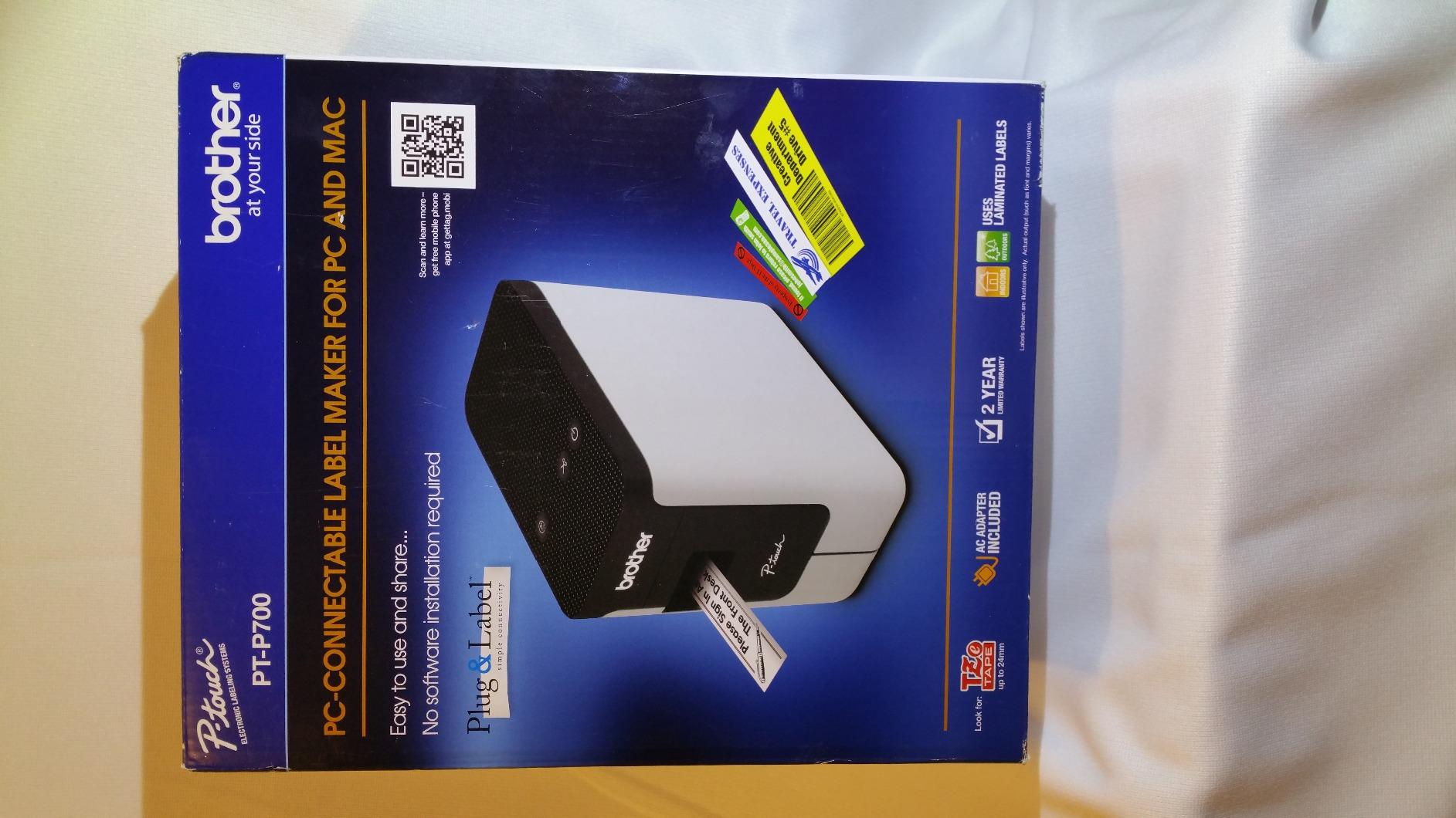 Brother P-Touch PC Connectable Label Maker (PT-P700) customer photo 2