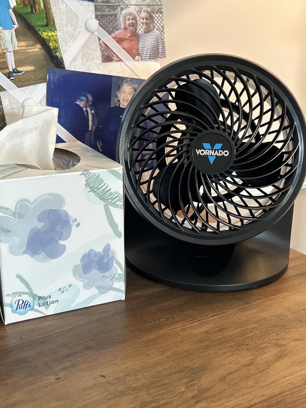 Vornado 133 Personal Air Circulator Fan, Black, 2 Speeds, Adjustable Head | Small Room Air Circulator, Table Fan for Desk, Nightstand customer photo 1