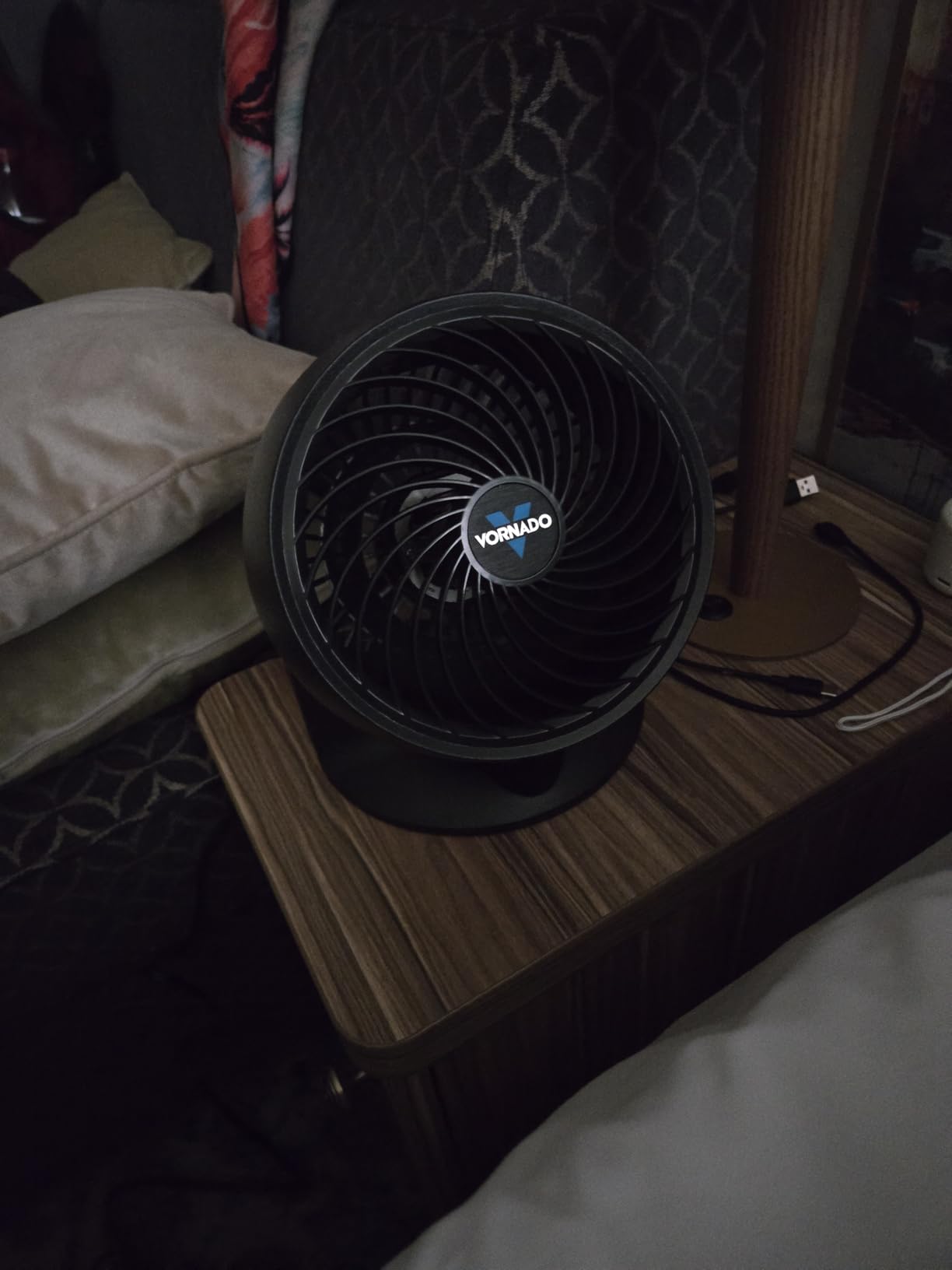 Vornado 133 Personal Air Circulator Fan, Black, 2 Speeds, Adjustable Head | Small Room Air Circulator, Table Fan for Desk, Nightstand customer photo 2