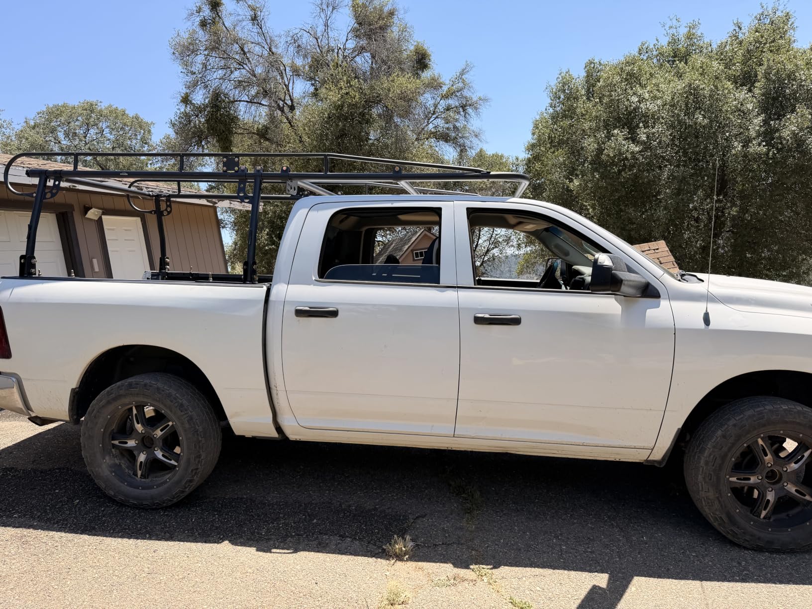Ladder Truck Rack, Over-Cab, 800 lb Cap, 49