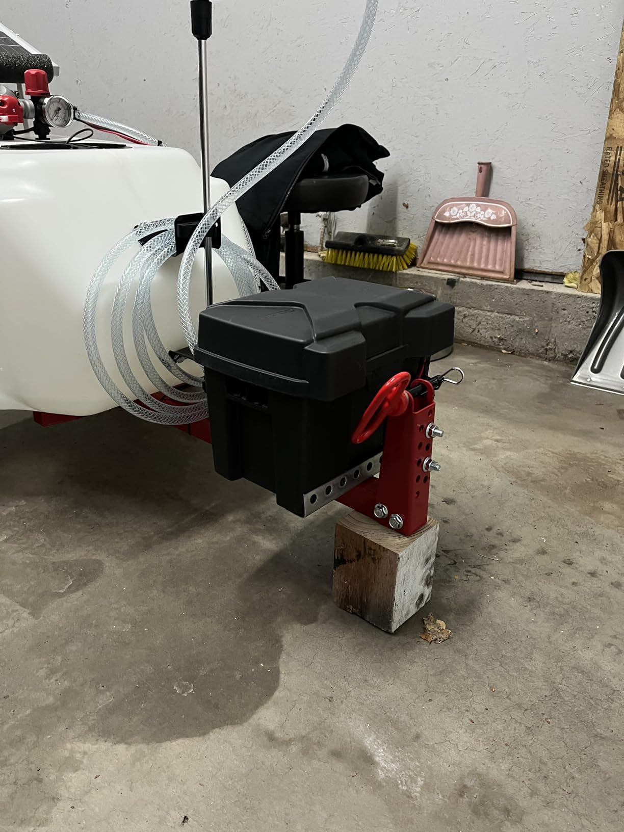 NorthStar 31-Gallon Tow-Behind Boom/Spot Sprayer, 2.2 GPM, 12V, 70 PSI | NSQ on-demand pump, Spring-loaded breakaway boom, Wide-area coverage, Targeted spot application, ATV/lawn tractor towing customer photo 2