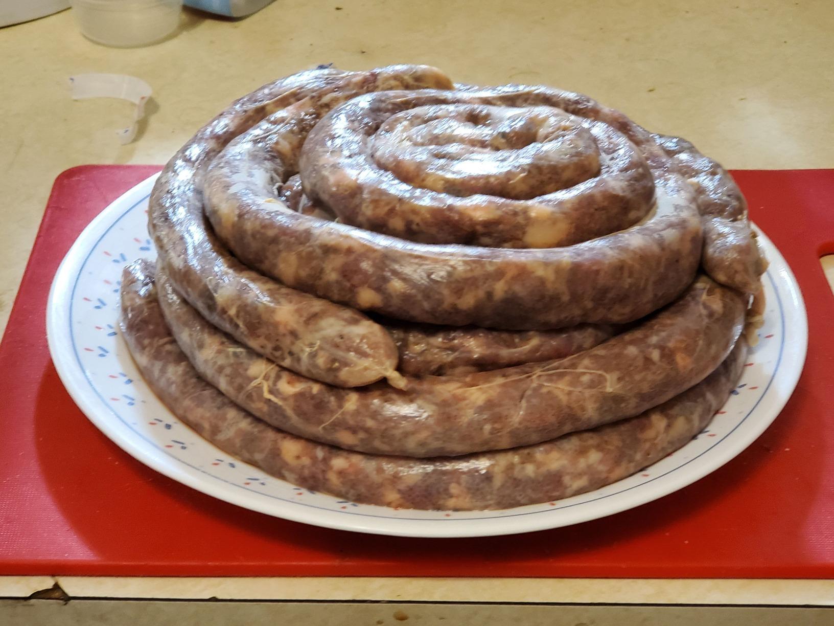 Hakka 15L/32LB Sausage Stuffer, Vertical Sausage Maker and Sausage Filler with 4 Stuffing Tubes customer photo 2