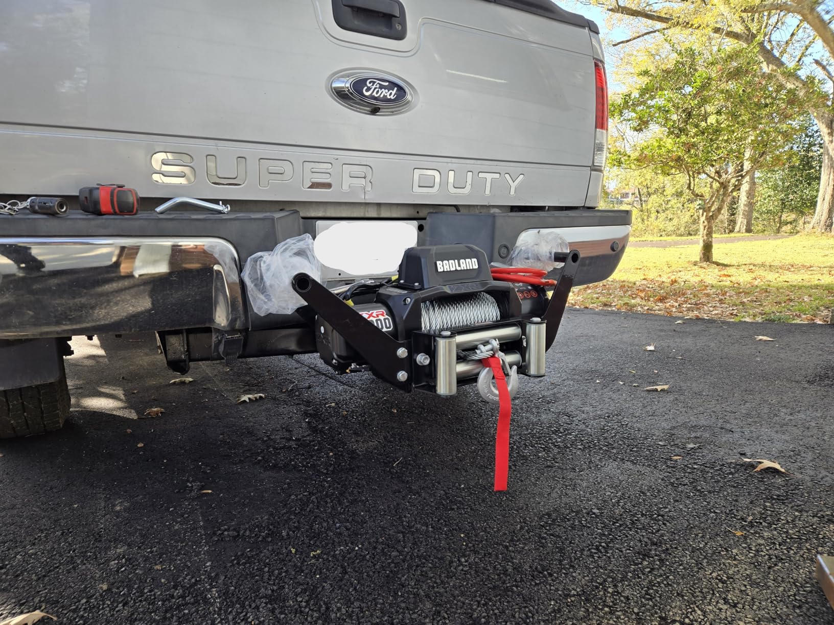 ECOTRIC 10x 4 1/2 Cradle Winch Mount Mounting Plate 8000-13,000 Lb Capacity | Winch Mounting Hitch Receiver Recovery Winches Foldable customer photo 1