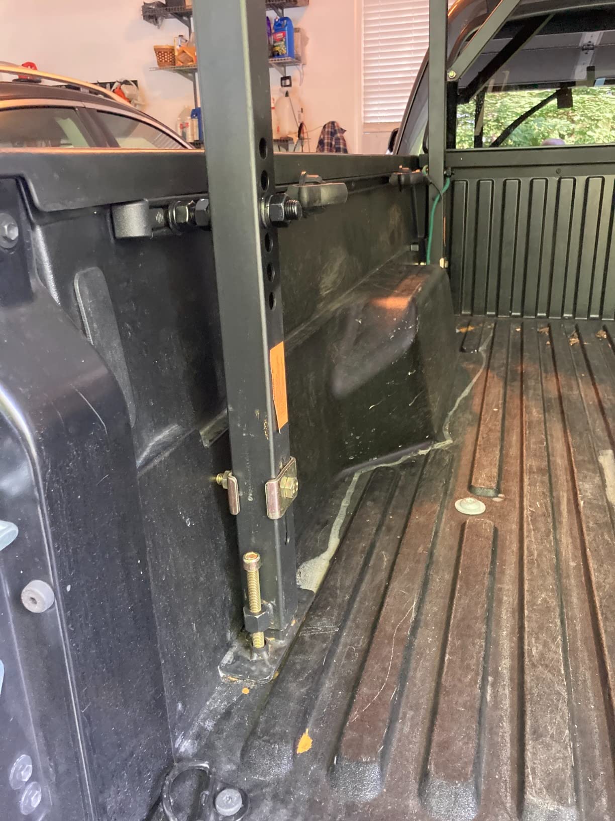 Ladder Truck Rack, 350 lb, No Drill, Elevate Outdoor Steel customer photo 2