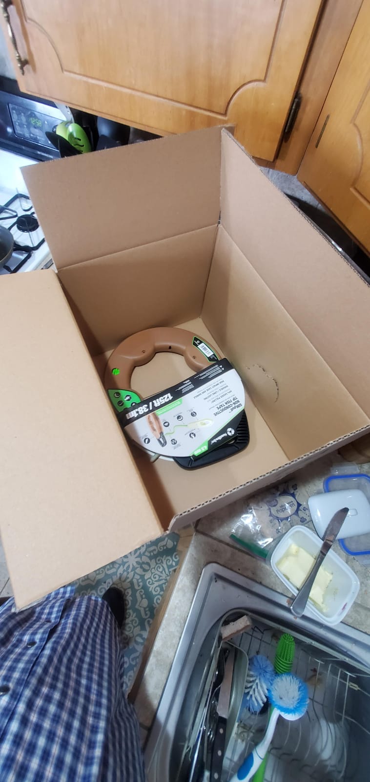 Southwire Non-Conductive Fish Tape - Ensures Safe Pulls in Live Conduit - Spiral Extruded Polymer - Low Friction - Rust Resistant - Flexible Design - 125 ft x 4.5 mm customer photo 1