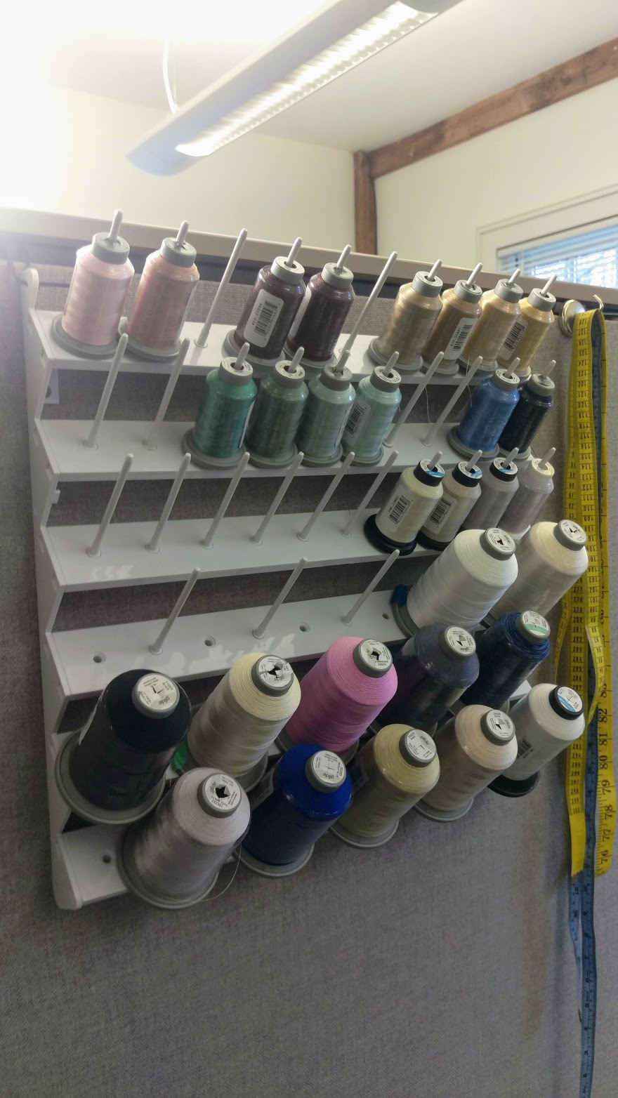 Deluxe Embroidex 60 Spool Cone Thread Stand/Rack Organizer for Sewing and Embroidery Machine Easy Setup customer photo 1