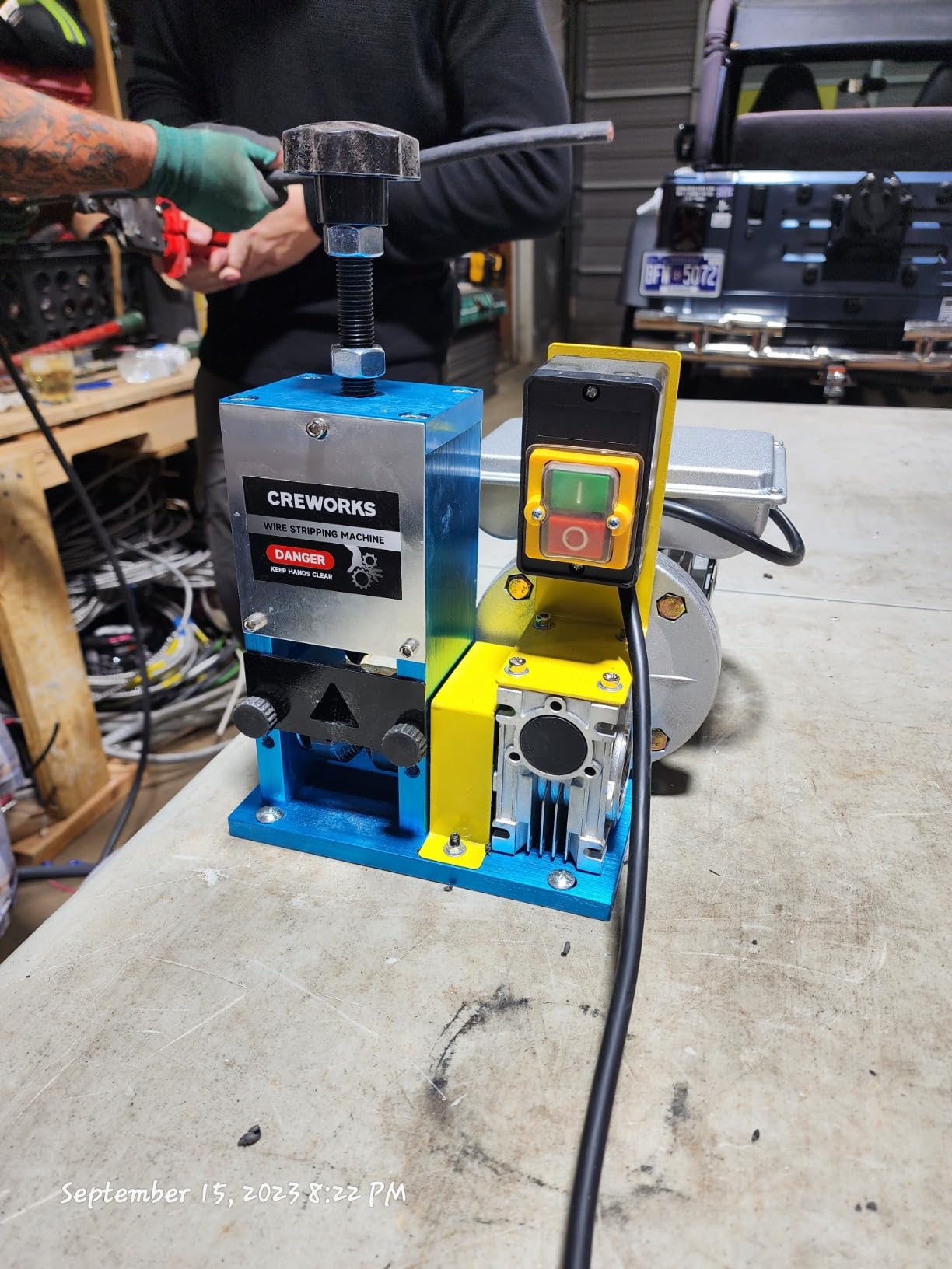 CREWORKS 180W Electric Wire Stripper Machine, 0.06