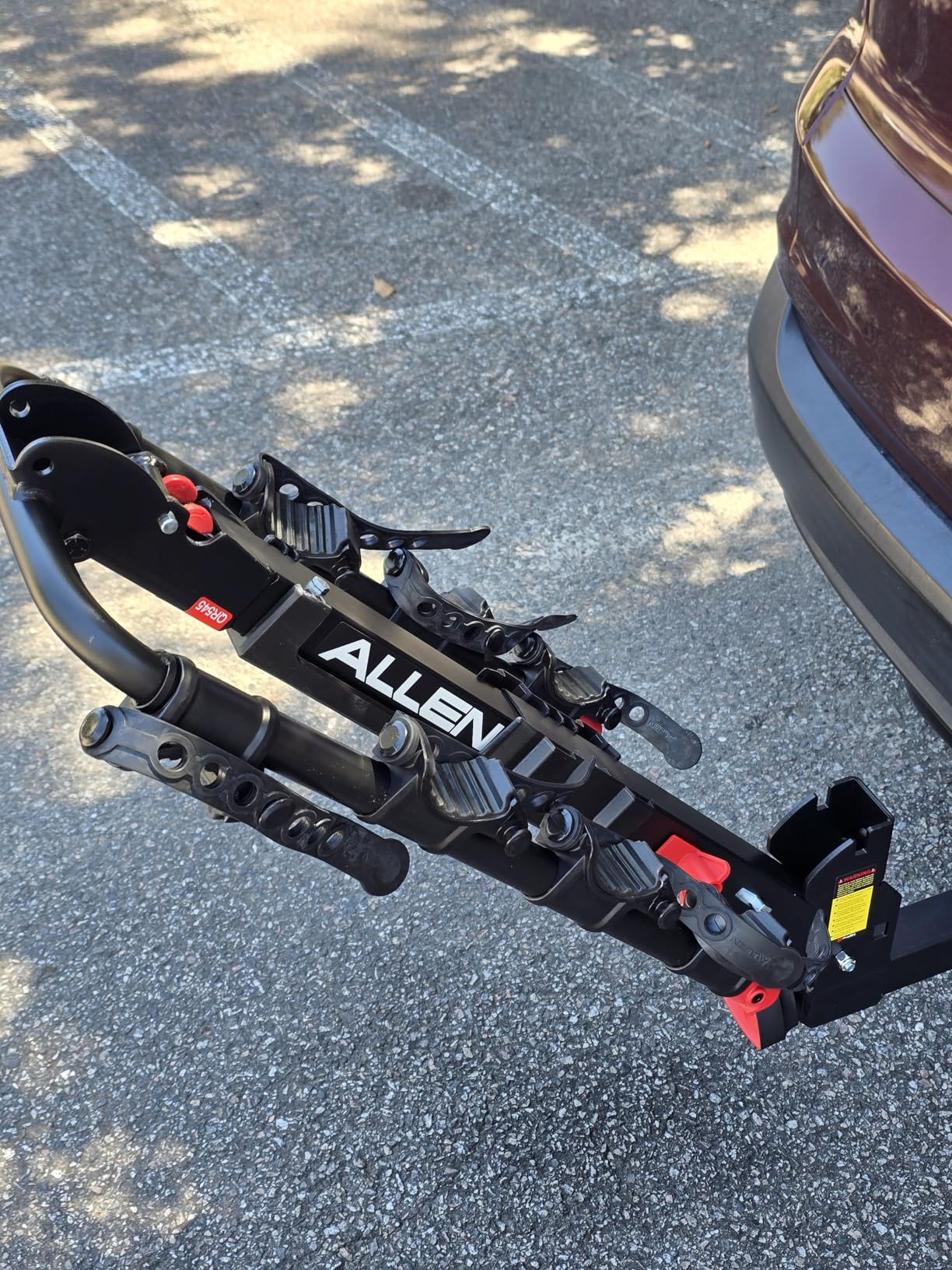 Allen Sports Premier Locking Quick Release 4-Bike Carrier for 2 in. Hitch, Black customer photo 2