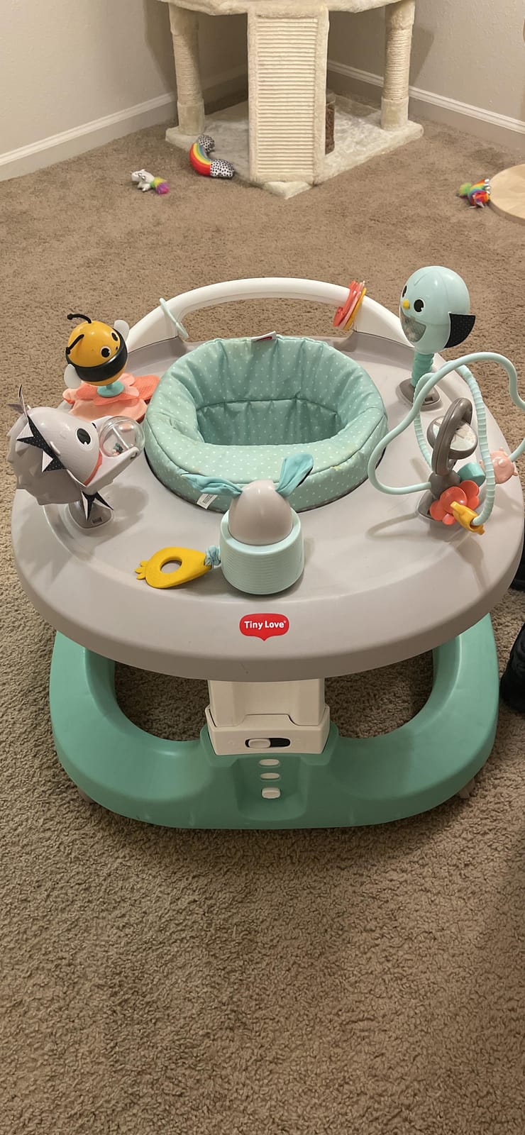 Tiny Love 4-in-1 Here I Grow Mobile Activity Center, Baby Walkers and Activity Center, Baby Activity Center with Interactive Toys and Developmental Activities, Meadow Days customer photo 1