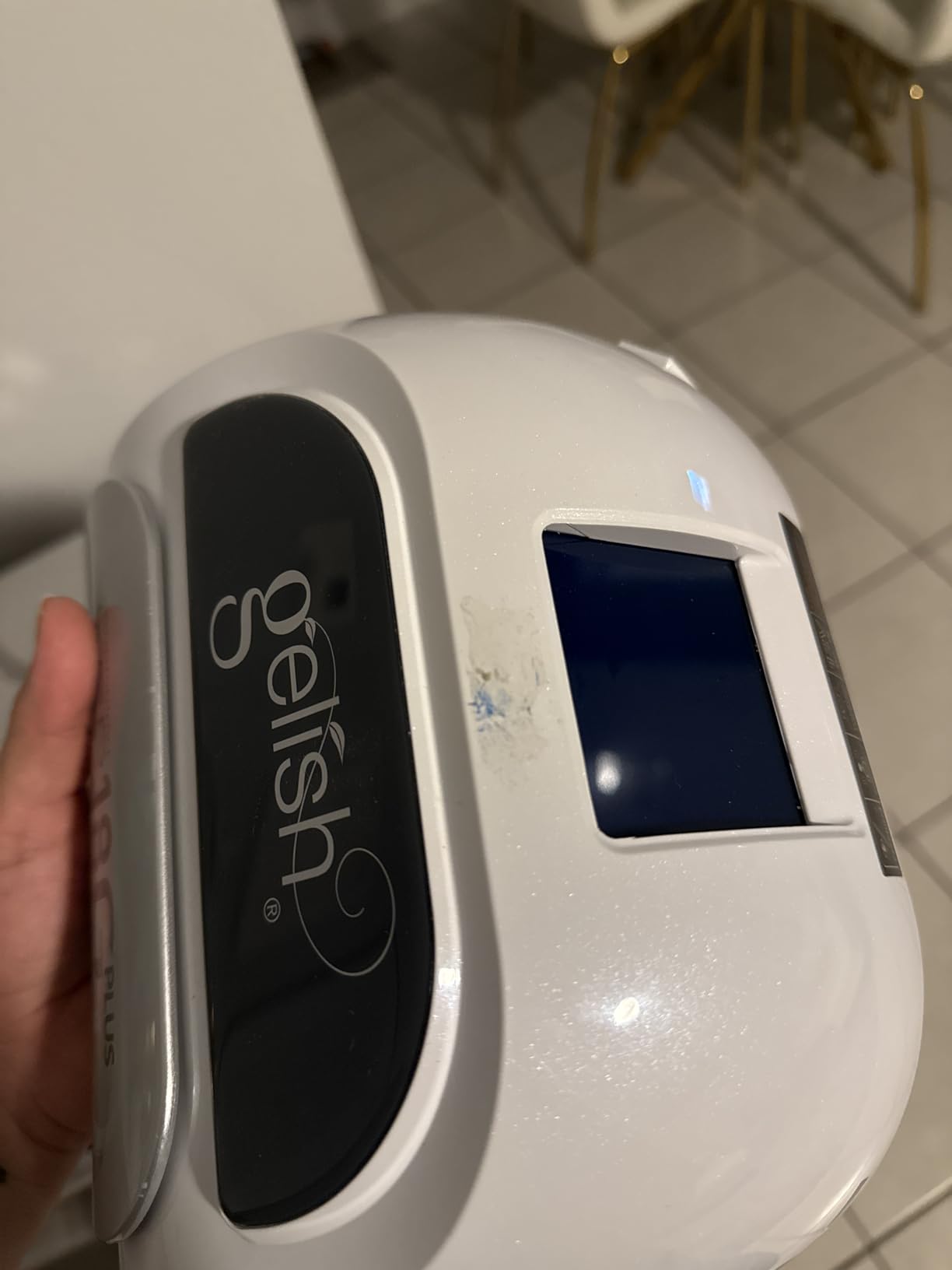 Gelish 18G Plus LED Light - 36W Professional LED Curing Lamp with Comfort Cure Technology, 60-Second Setting, Removable Magnetic Tray, SafeLight, Pedicure Friendly, Acetone Resistant customer photo 1