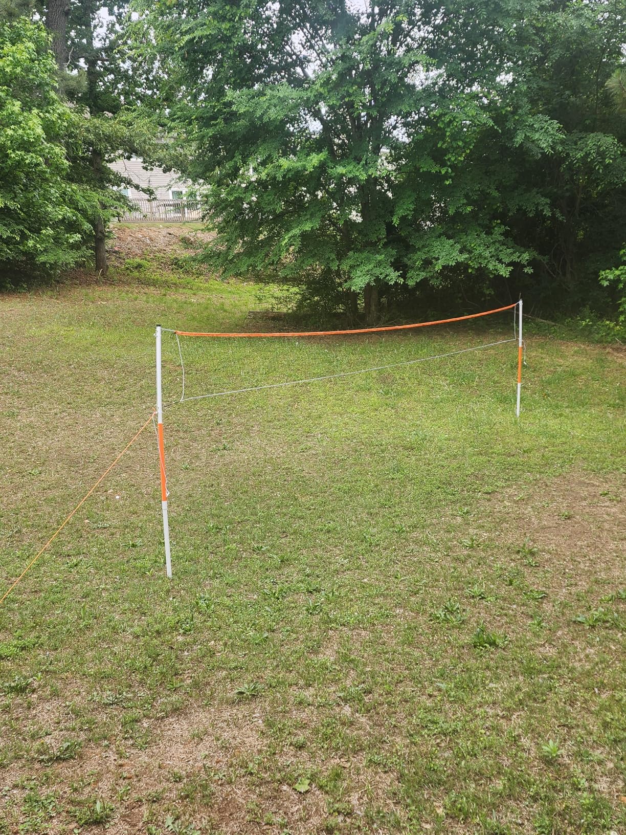 Franklin Sports Badminton Net Sets - Outdoor Backyard + Beach Badminton Net + Equipment Set - (4) Rackets + (2) Birdies + Portable Net Included - Adults + Kids Set customer photo 2