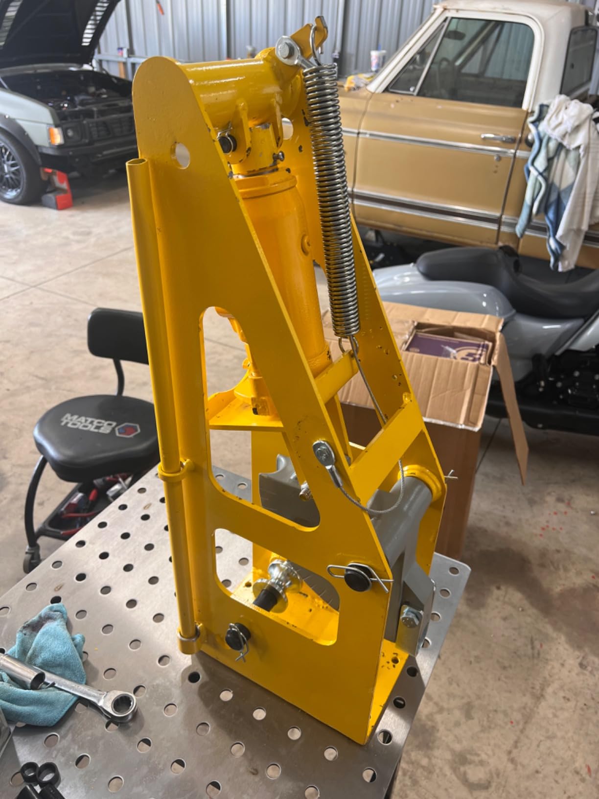 3rd Generation Hydraulic Round Tubing Bender, 1.25