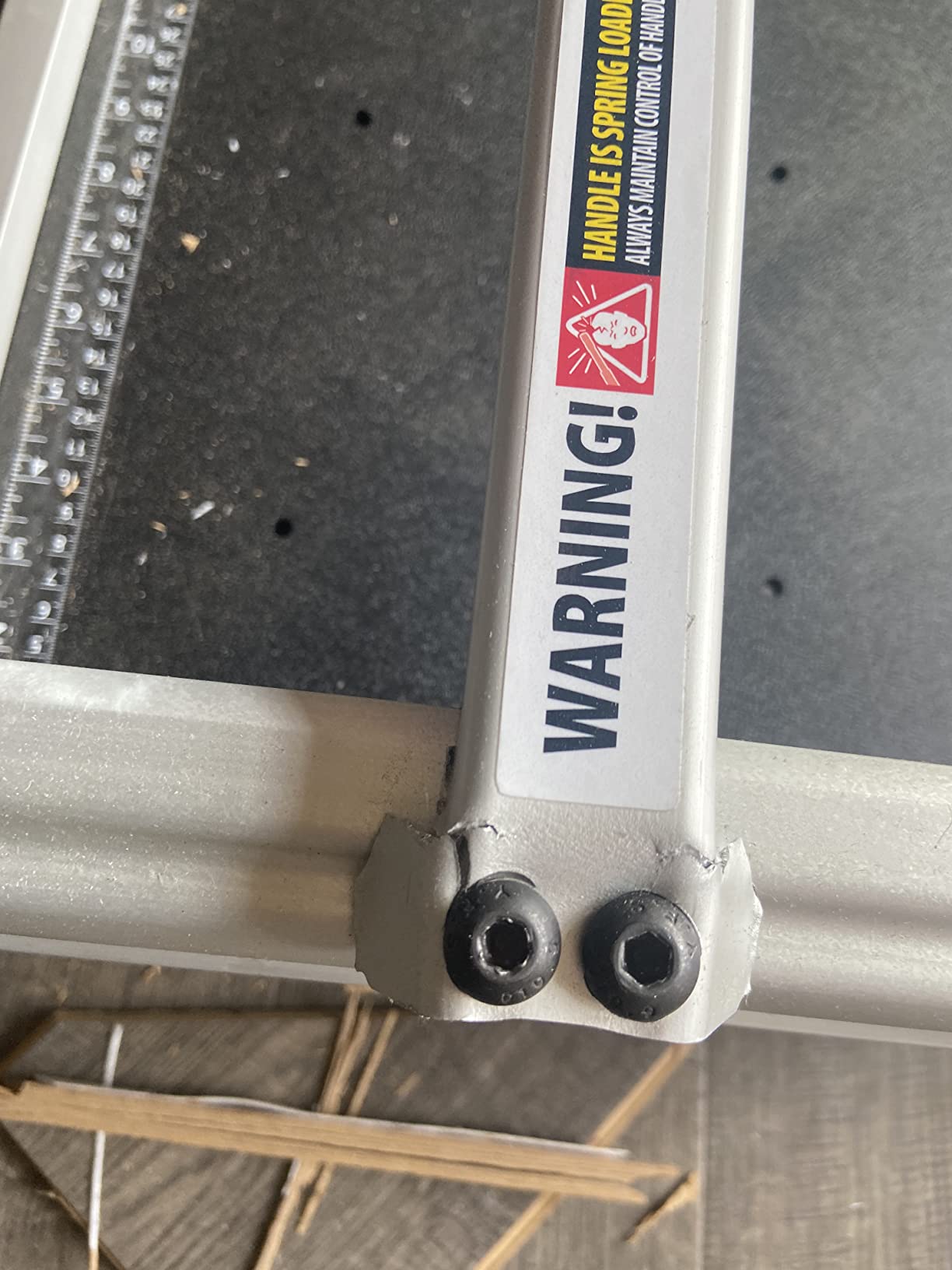 MARSHALLTOWN Bullet Marksman EZ Shear, LVP Floor Cutter, Assembled in USA customer photo 2