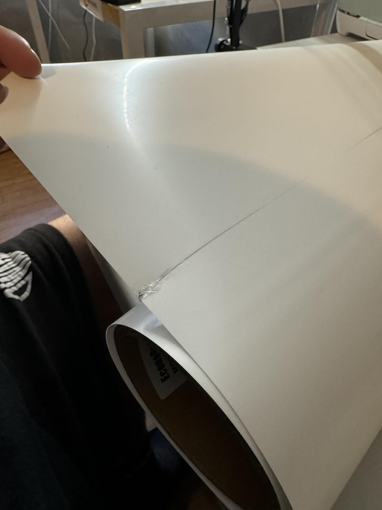 Gomake Vinyl Backing Cutter Bodyguard Vinyl Wrap Cutting Knife, Hidden Blade Wrap Cutter for Car Tinting and Backing Paper with 10 Extra Blades and 3 PTFE Stickers customer photo 1