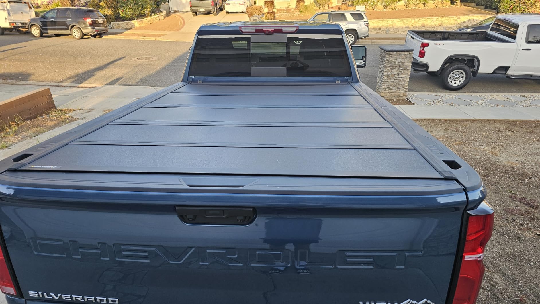 RealTruck BAK BAKFlip MX4 Hard Folding Truck Bed Tonneau Cover | 448133 | Fits 2020-2026 Chevy/GMC Silverado/Sierra 2500/3500 6' 10