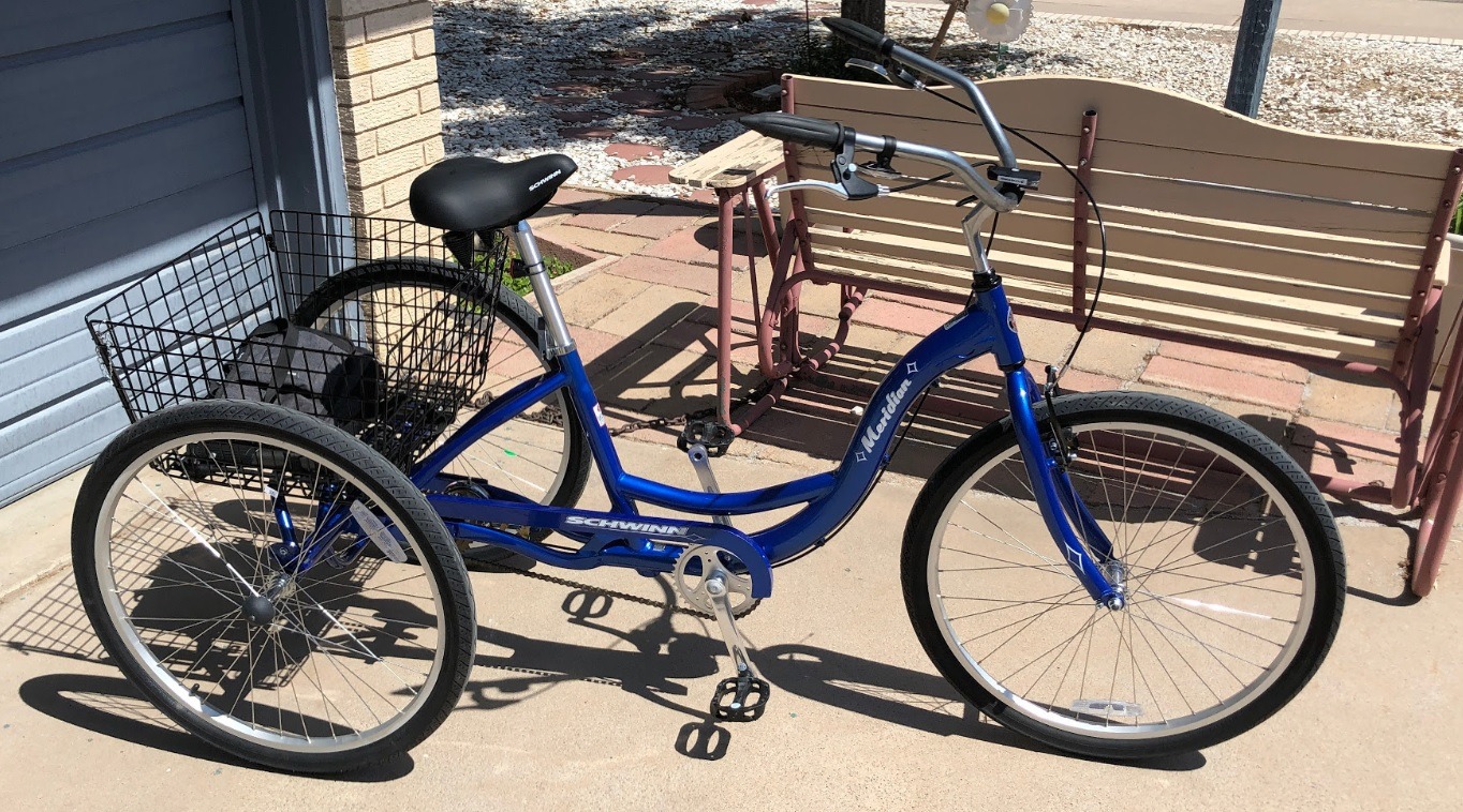 Schwinn Meridian Adult Tricycle, Single Speed, 26-Inch Wheels, with Rear Basket customer photo 1