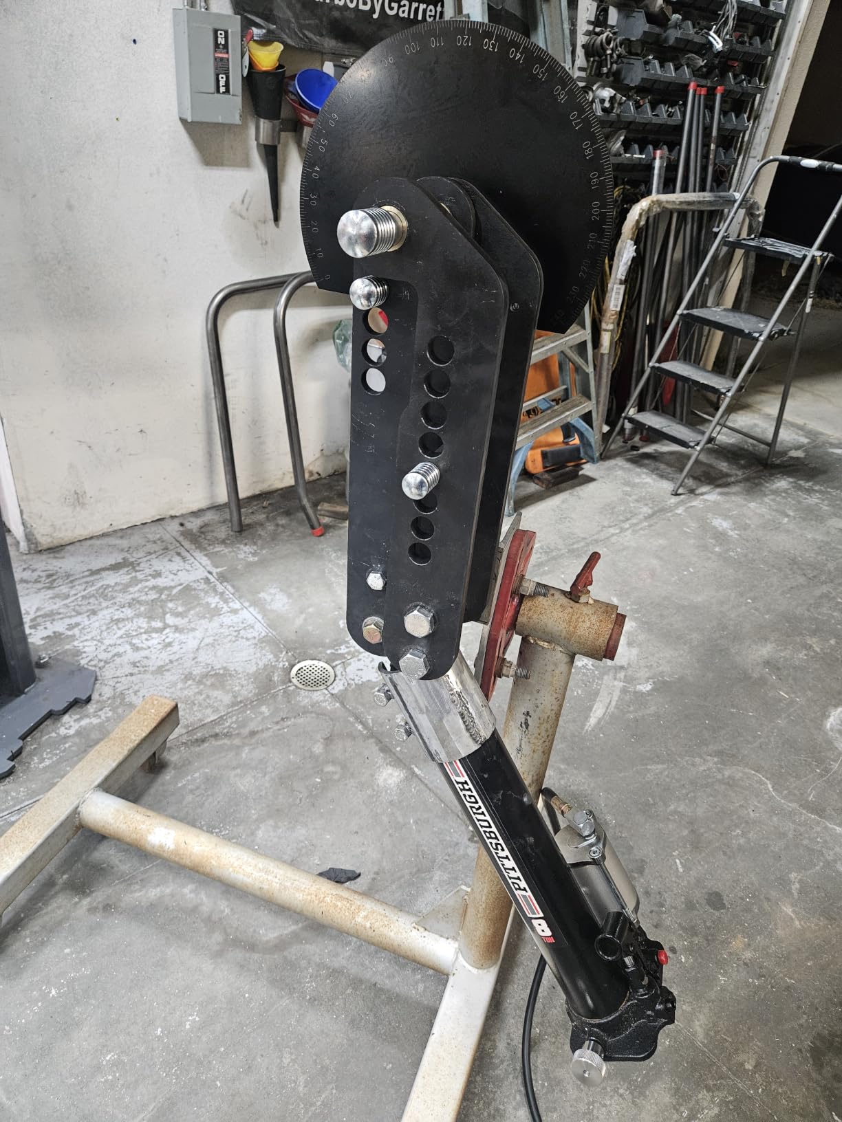 ECOTRIC Tube and Pipe Bender Black Oxide Coating Steel Manual Hand Bender | Tubing Tube Bender Pipe Bender Replace for WFB2 customer photo 2