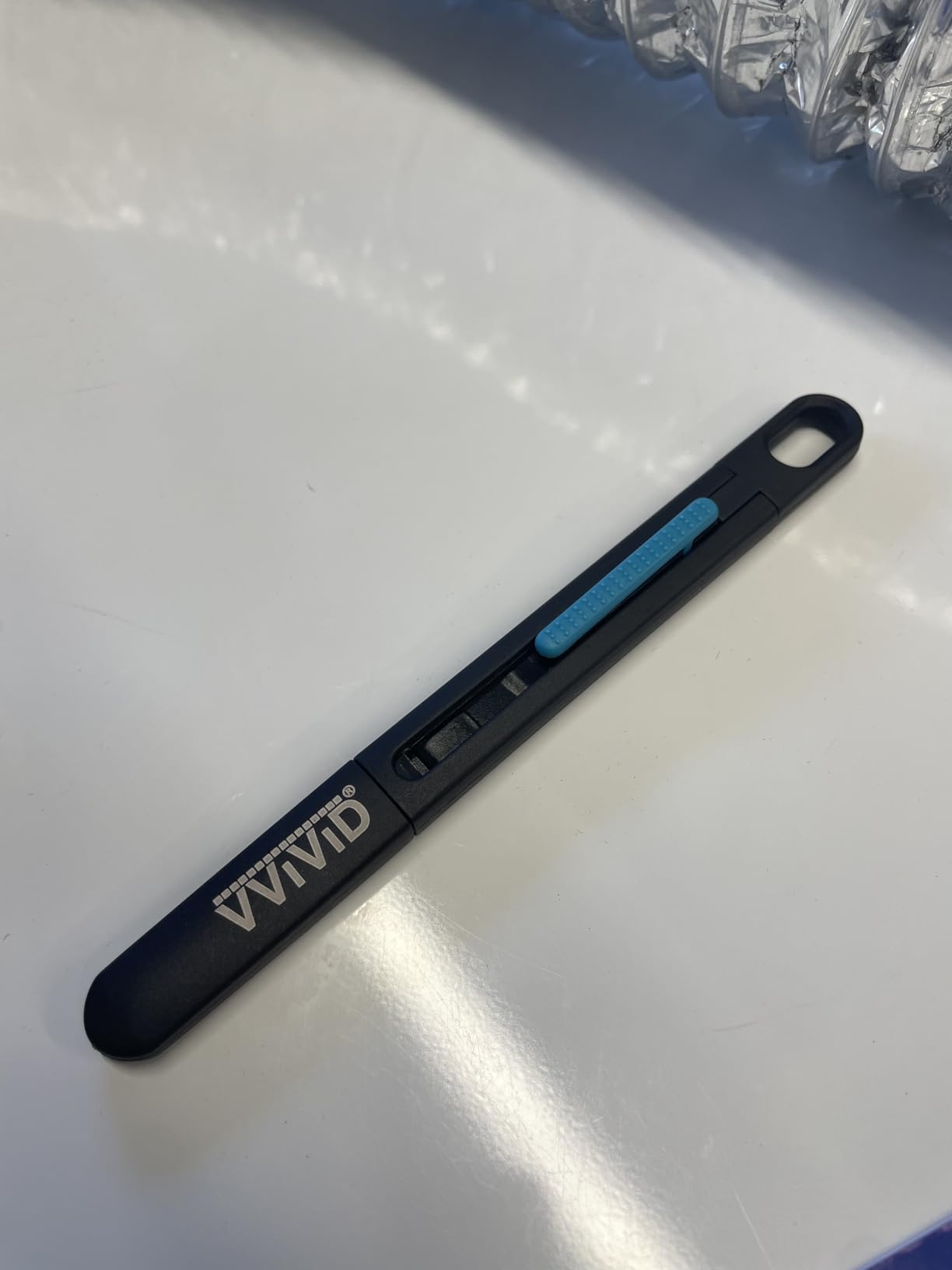 VViViD Precision Gliding Automotive Vinyl Wrapping Knife, Retractable, Safety locking, 5 Replacement Blades customer photo 2