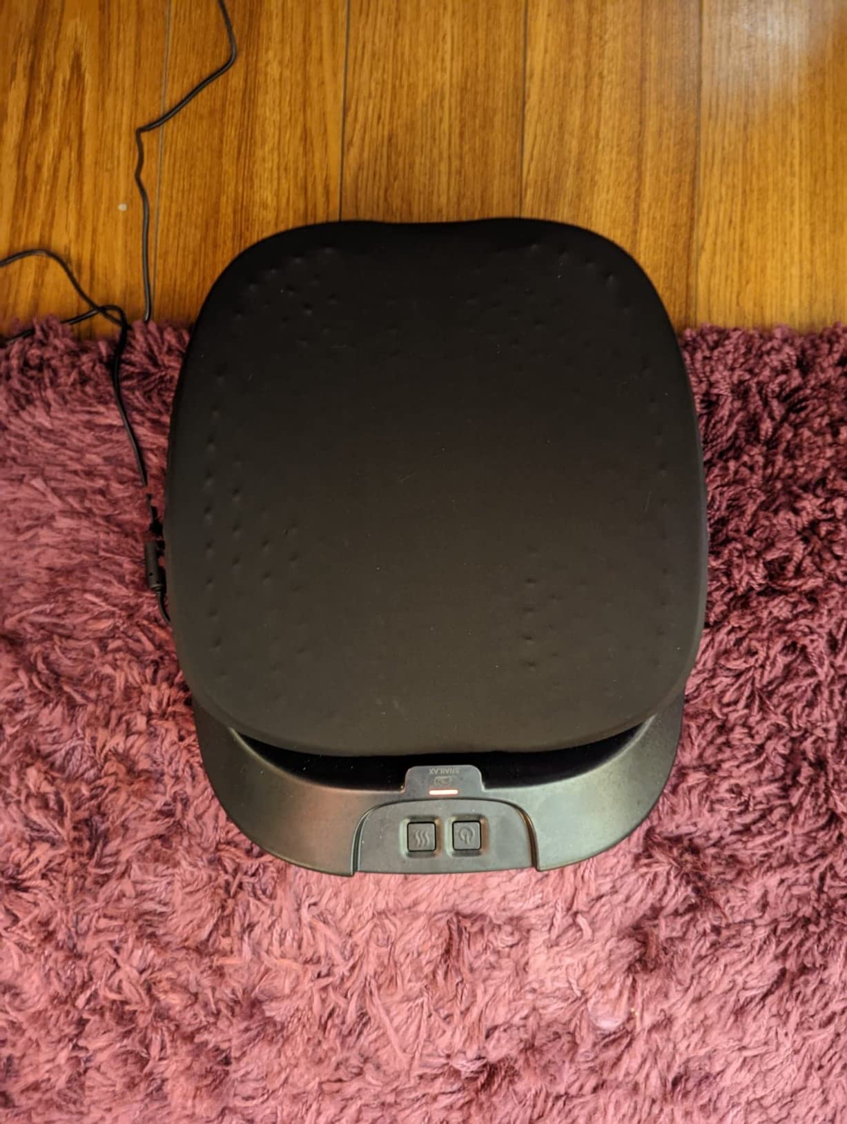 Snailax Vibration Foot Massager with Heat, Remote Control | 3 Vibration Modes, 3 Intensity, Removable Dust Cover, Feet Massager for Neuropathy, Remote & Panel control for Tired Feet customer photo 1