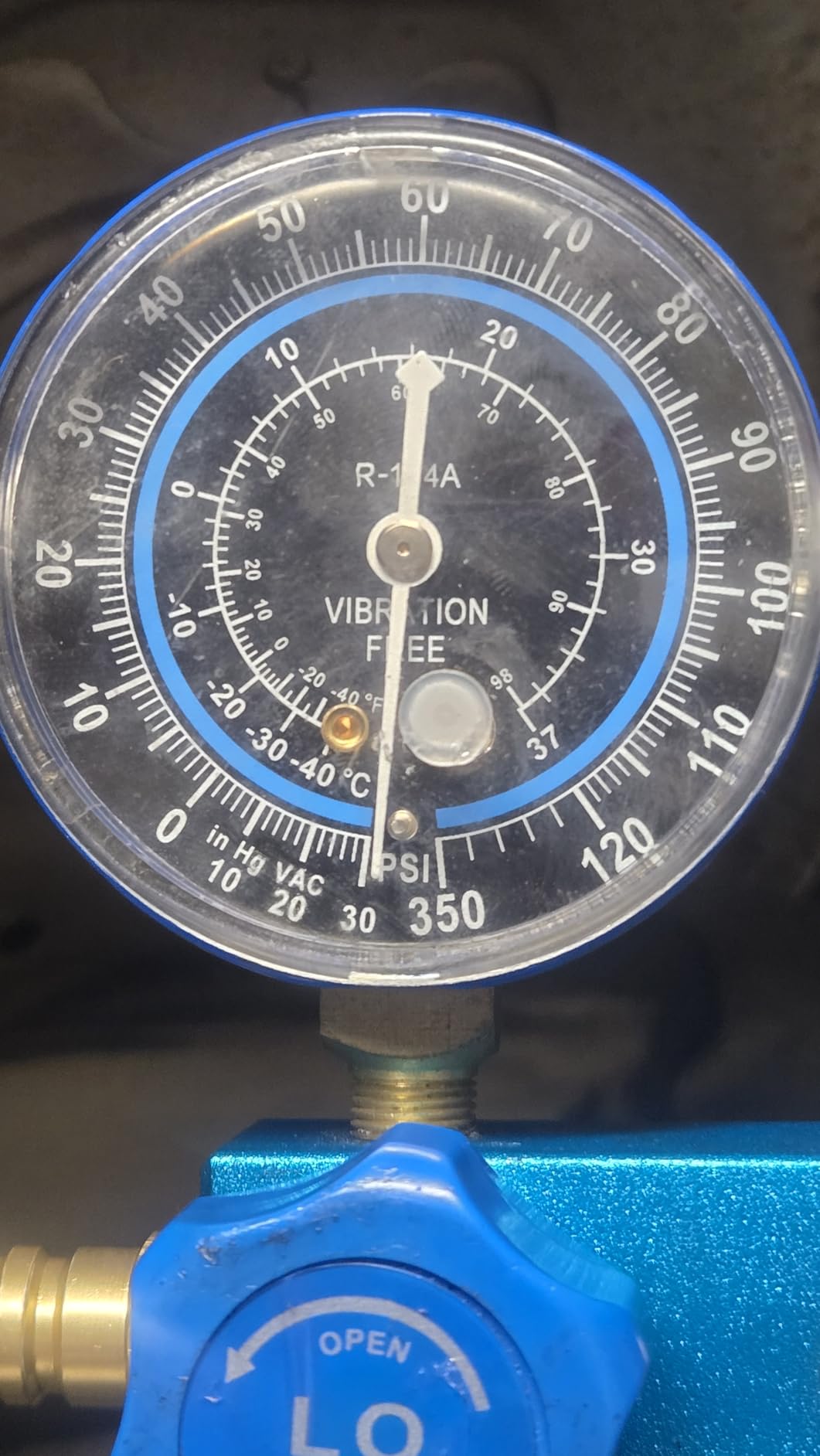 OMT 4.5 CFM Single Stage Vacuum Pump for R134a R410a R22 Auto AC HVAC Kit | Copper Motor; 37.5 Microns Ultimate Vacuum; Aluminum Alloy Casing; For Automotive HVAC and Resin Degassing; Oil Included customer photo 2