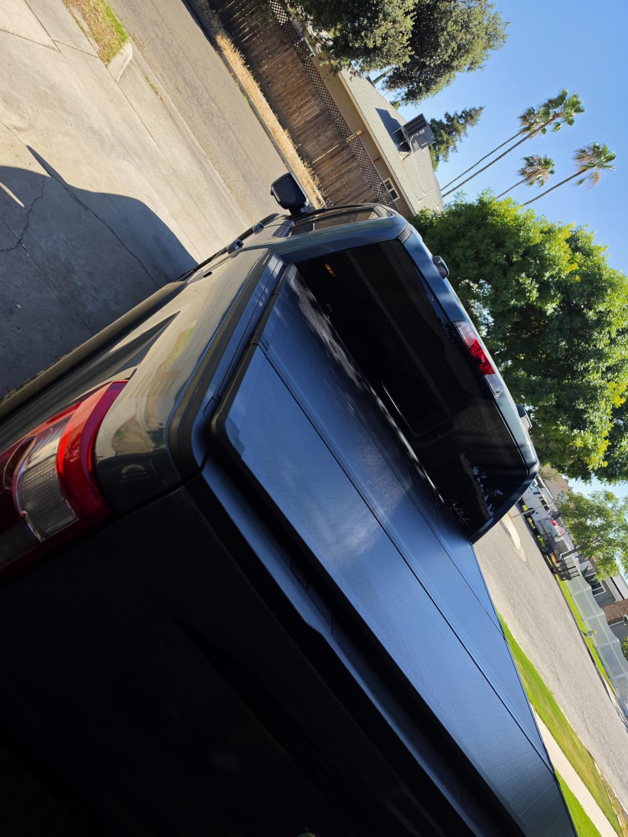 Tutel Hard Shell Folding Truck Bed Tonneau Cover|Fits 2015-2026 Ford F150 6'5