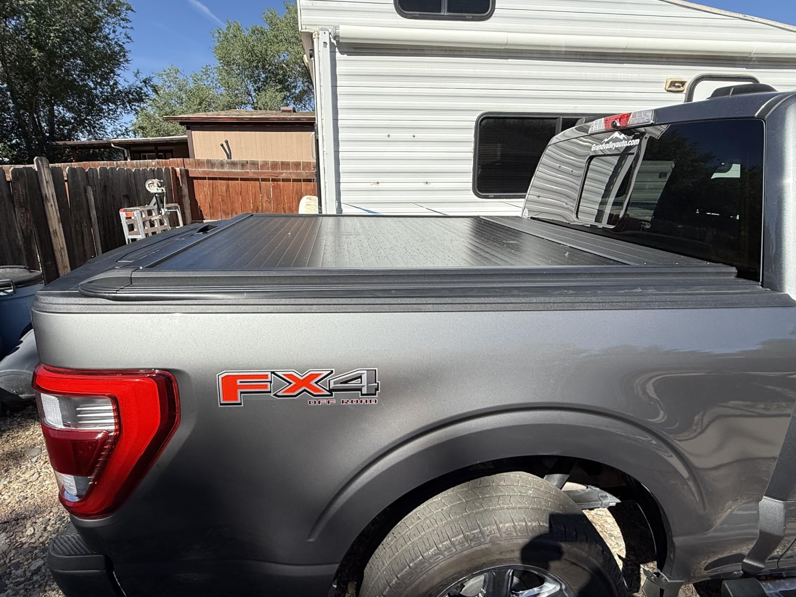 Flowkottu Retractable Tonneau Cover Fit Ford F-150 2015-2026 Truck Bed 5.5 | Lockable Waterproof Aluminum Auto-Recoil customer photo 2