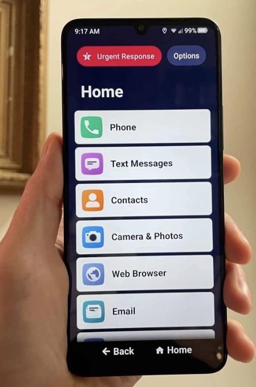 LIVELY Jitterbug Smartphone for Seniors, Smart4 | Smartphone for Seniors with No SIM Needed, Requires an Activated Phone Plan customer photo 2