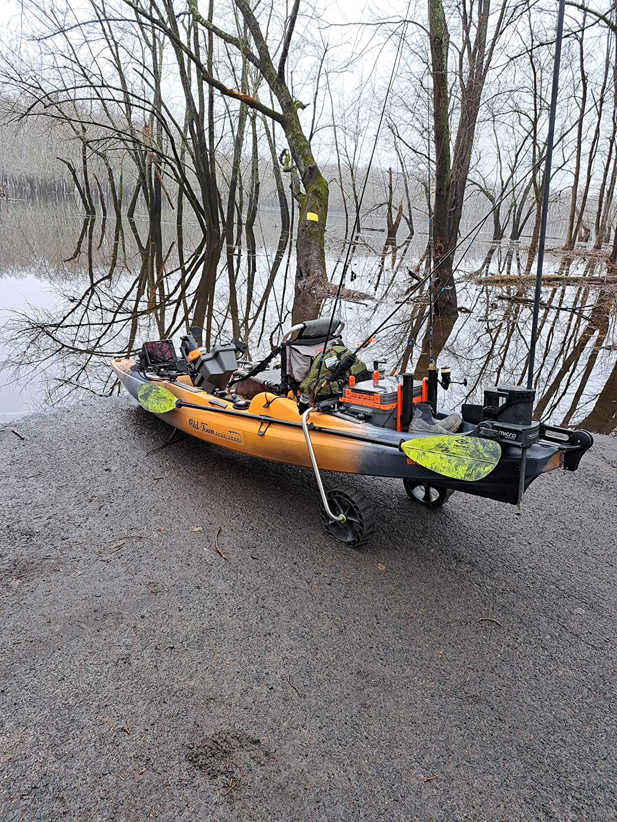 Old Town Sportsman BigWater PDL 132 - Solo Sit-on-Top Fishing Pedal Kayak customer photo 2