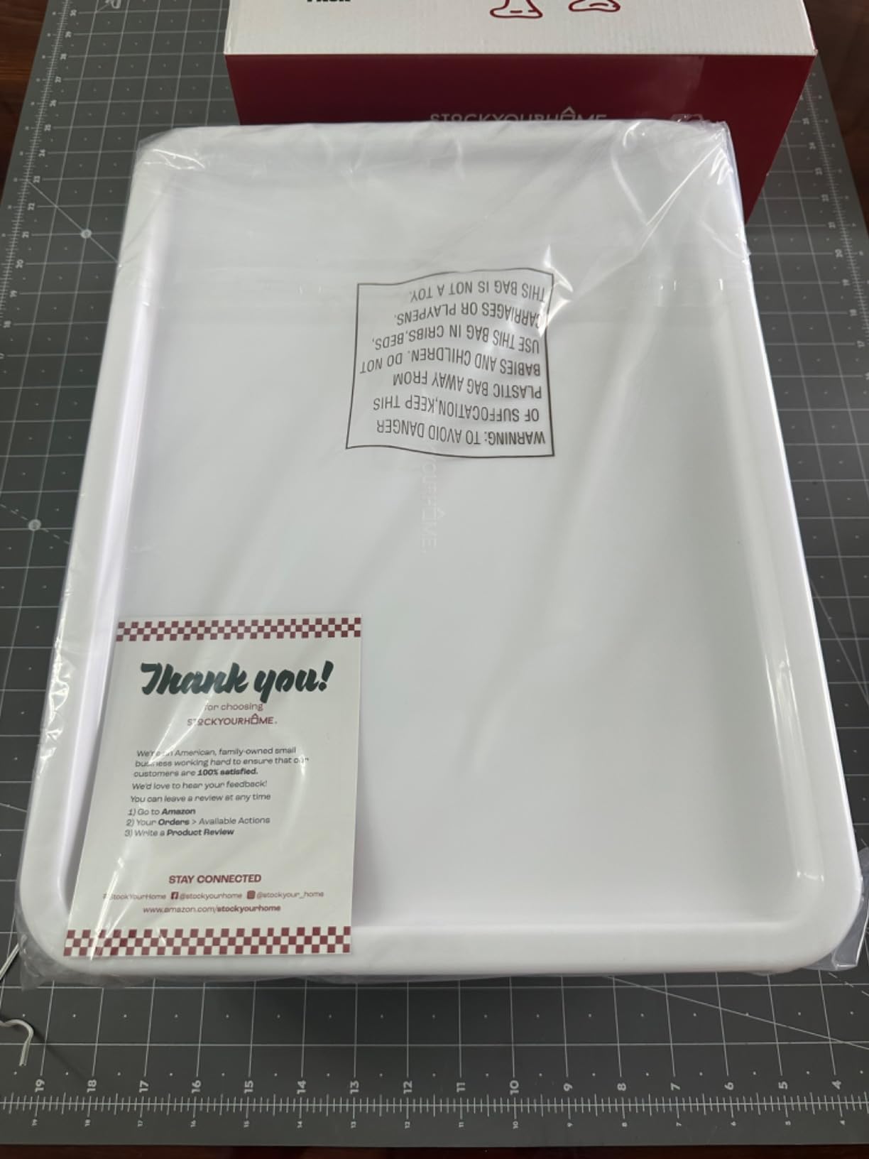 Stock Your Home Dough Proofing Container with Lid (2 Pack) Homemade Bread and Pizza Dough Storage Box for Proofing customer photo 2
