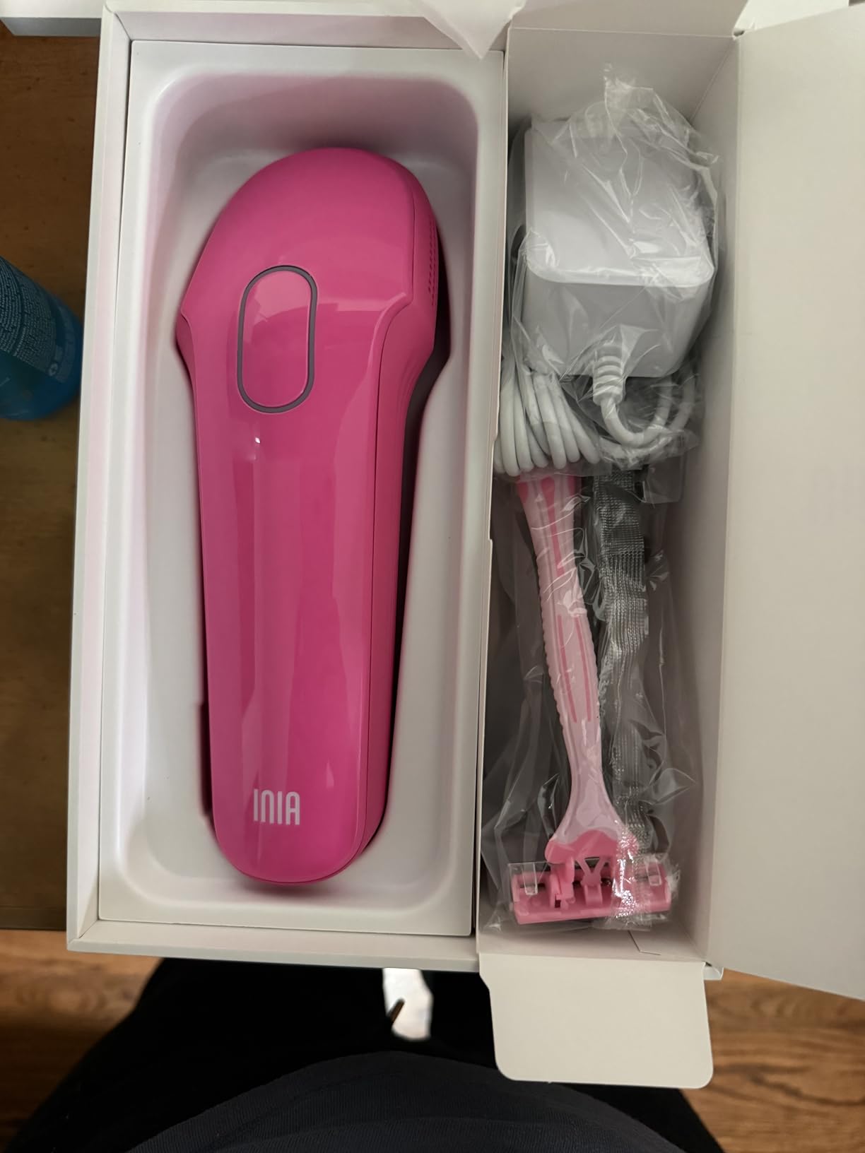 INIA HAUTE Pro Laser Hair Removal with Ice-Cooling Care for Women and Men customer photo 1
