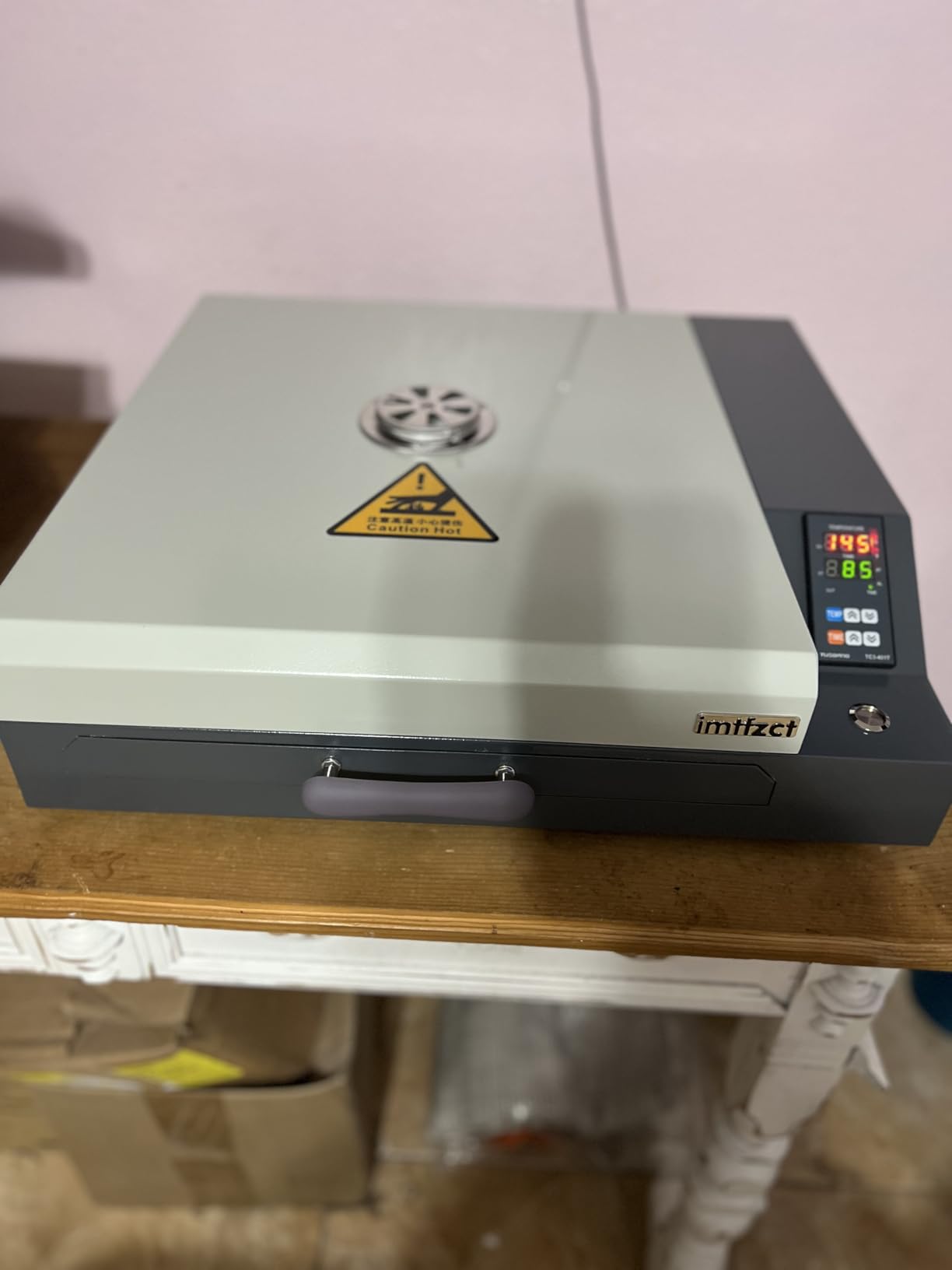 New Upgrade A3+A4 DTF Oven Dryer with Temperature Control for Heat Transfer Printing DTF Power, DTF Oven Curing Transfer Film 14.6in x 19in customer photo 2