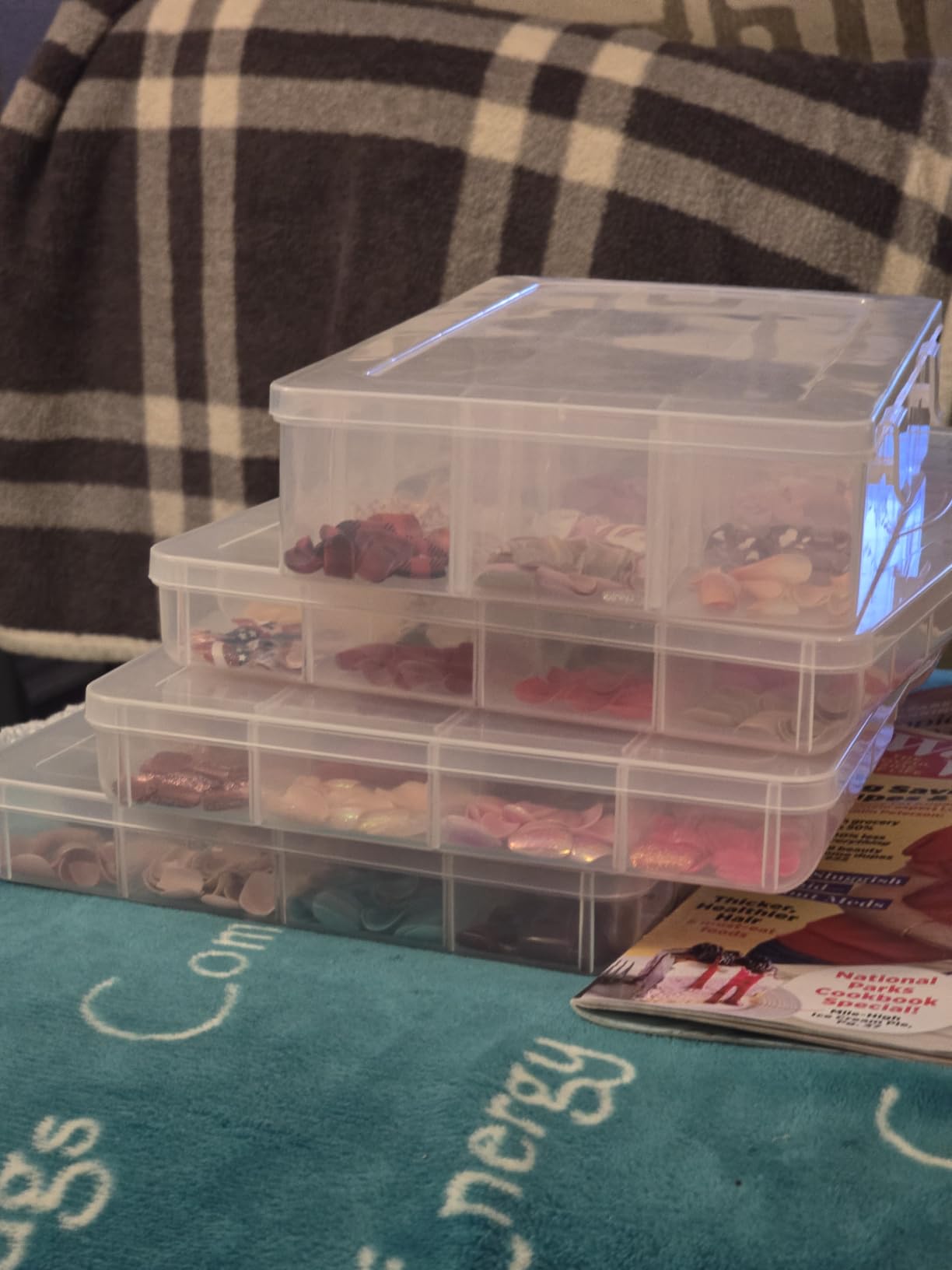 The Beadery - Large Bead Keeper Storage Box, 32 Compartment customer photo 1