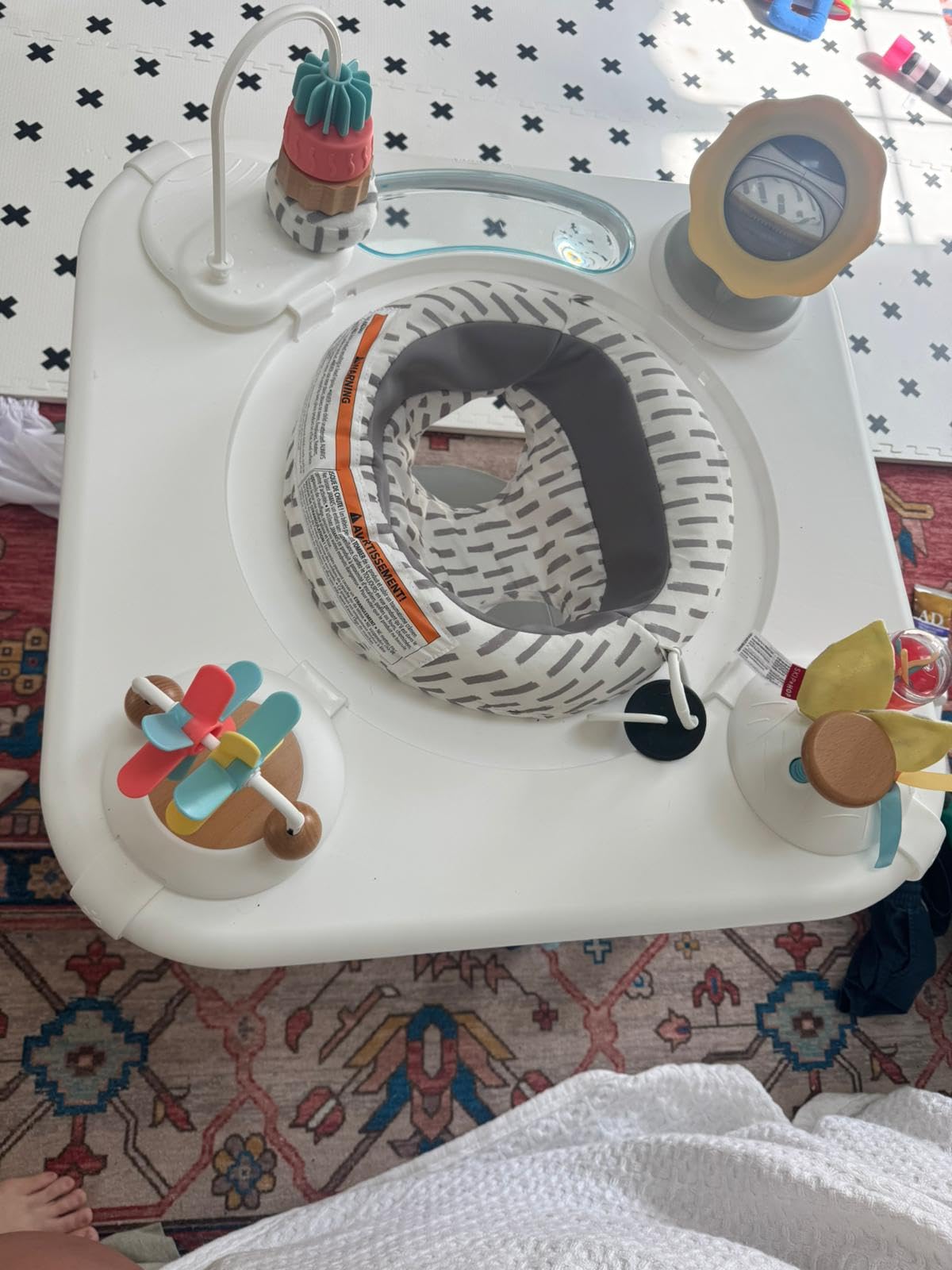 Skip Hop Discoverosity Montessori-Inspired 3-Stage Activity Center & Play Table for Baby Ages 4m+, Includes Mirror, Rattles, Teethers customer photo 2