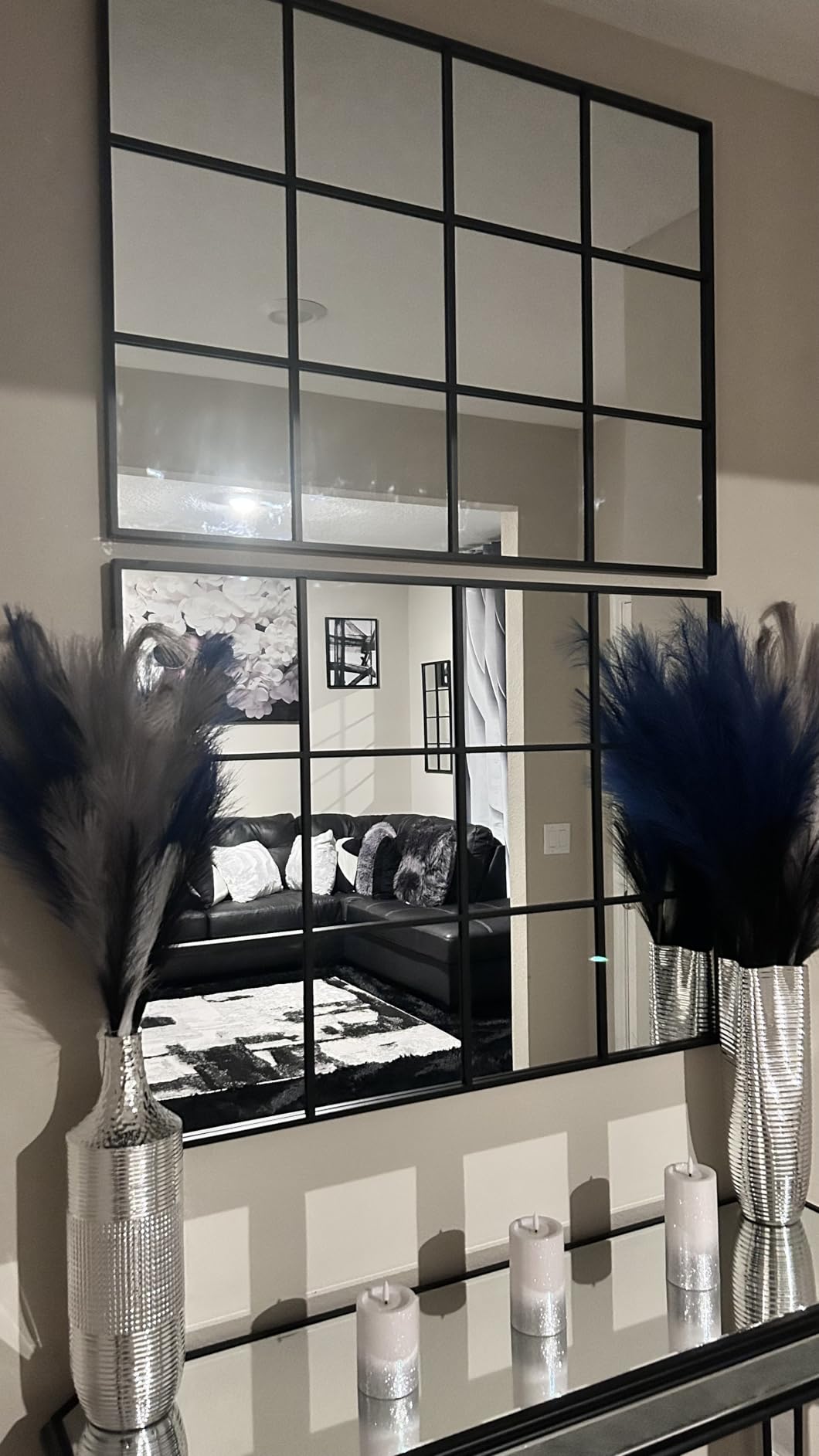 Anpark Windowpane Mirror Full Length 71