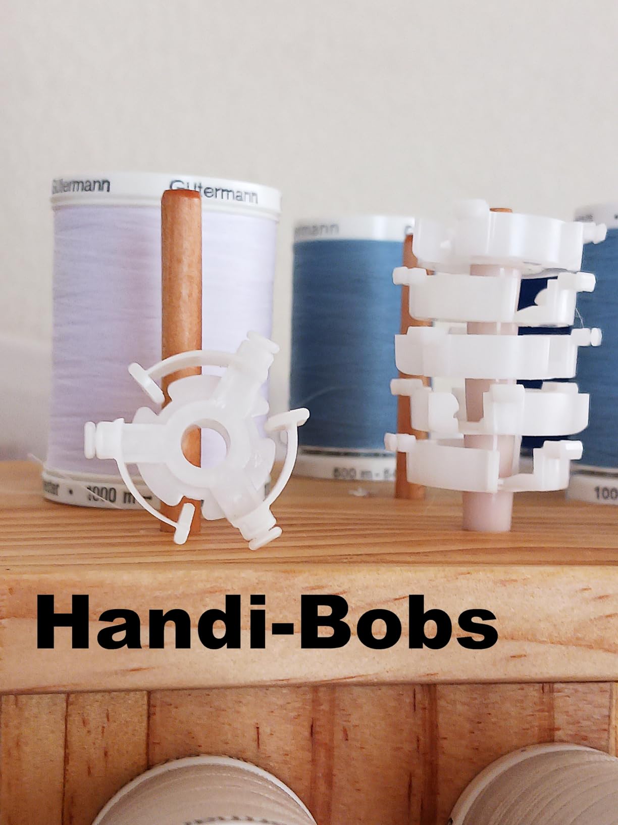 New brothread 93 Spools 360° Fully Rotating Wooden Thread Rack | Thread Holder Organizer, with Inner Storage Compartments, To Store Sewing, Embroidery, Hair-braiding Notions, DIY Assembly customer photo 1