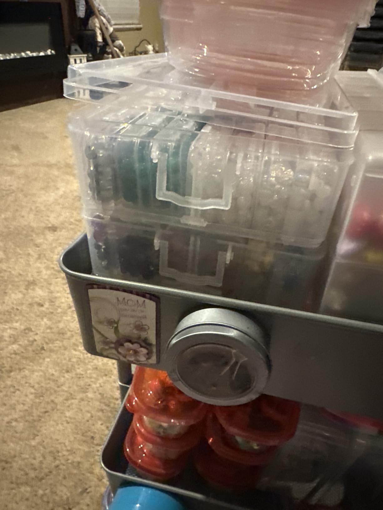 Funtopia Bead Organizers and Storage, 56 Pcs Small Plastic Containers with Lids and 3-Tier Stackable Storage Box, Mini Clear Organizers for Jewelry Toys Craft Storage (4 Sizes) customer photo 1