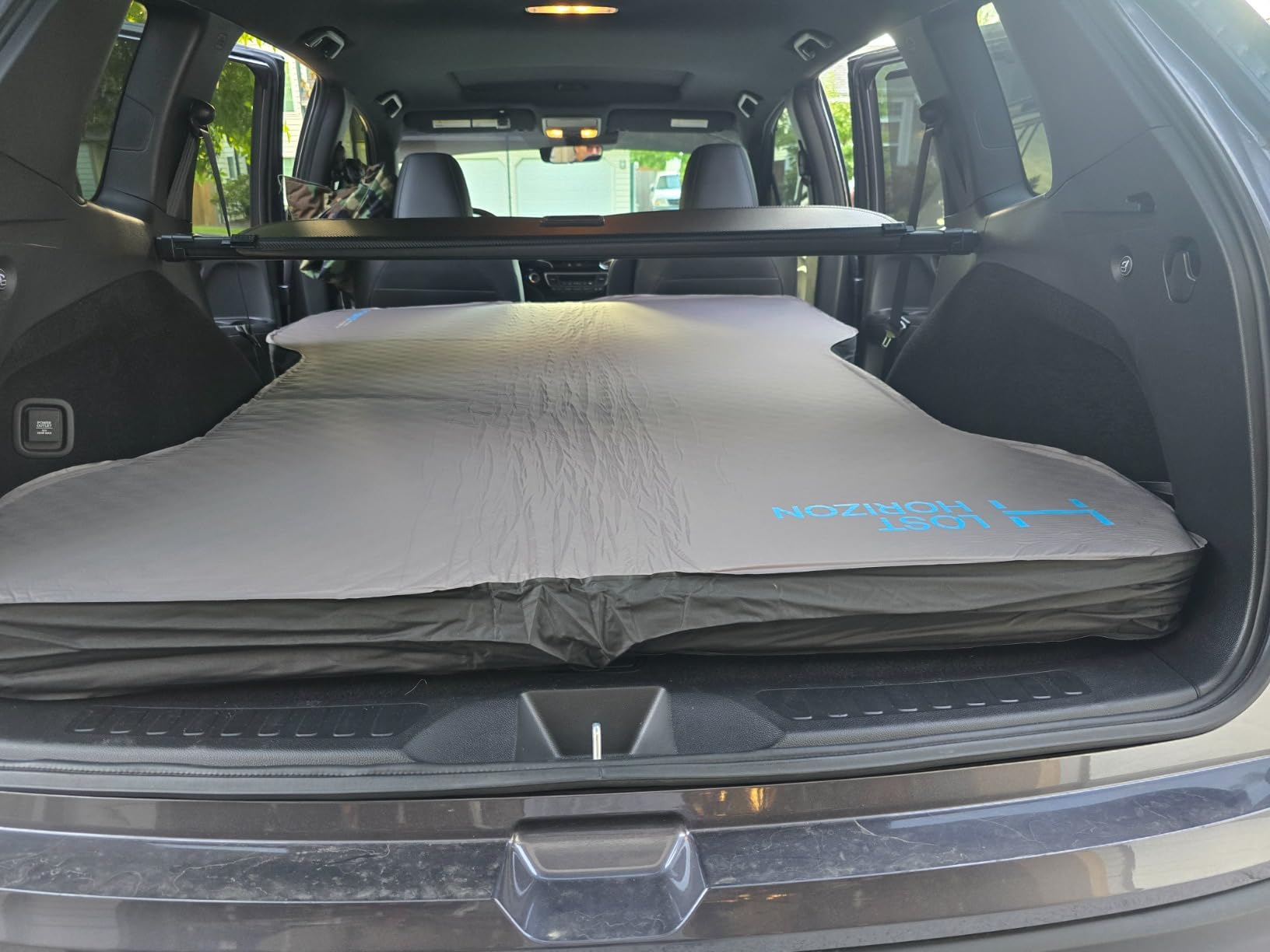 Lost Horizon Self-Inflating Foam Camping Mattress for Truck Bed, 6-6.5 FT | Air & Foam Comfort, Adjustable Firmness, 4.5