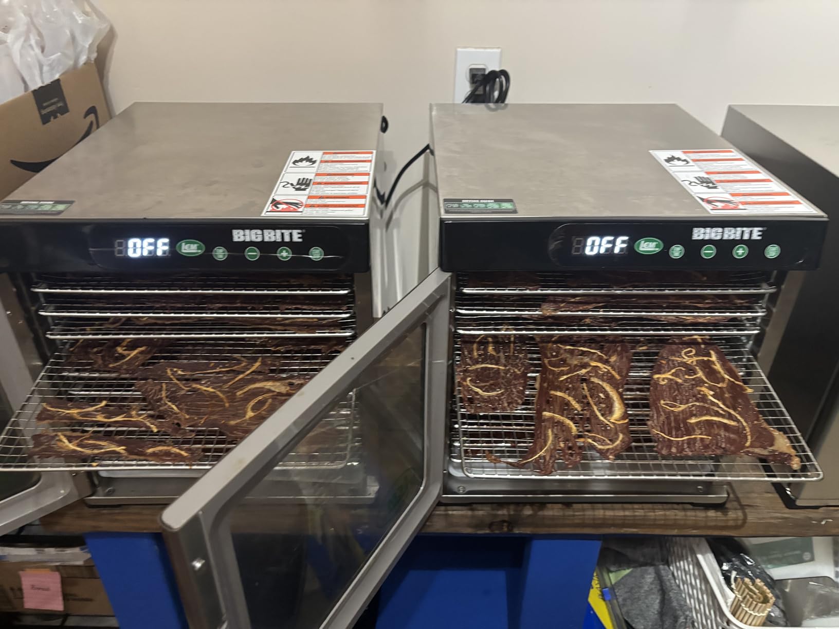 LEM Products BigBite 10-Tray Stainless Steel Dehydrator, Food Dehydrator | Dries Beef Jerky, Meat, Vegetables, and Fruits, Includes Food Dryer Machine and 10 Trays, Easy to Use, Silver Design customer photo 2