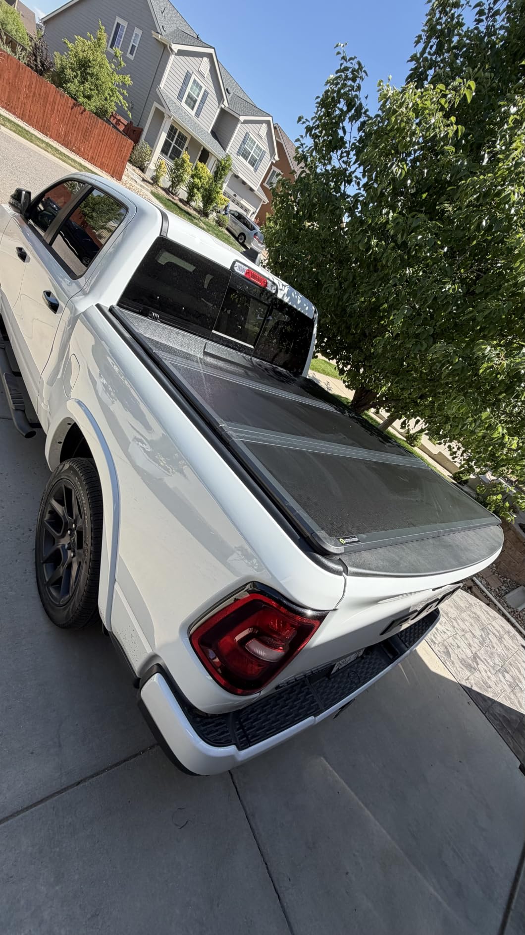 AUTOSAVER88 Hard Tri-Fold Tonneau Cover for 2002-2026 Dodge Ram 1500 6.4ft | FRP Hard Trifold Truck Bed Tonneau Cover for Dodge Ram 2500 3500 2003-2026, Dodge Ram 1500 (Classic & New) 2002-2026 6.4ft customer photo 2