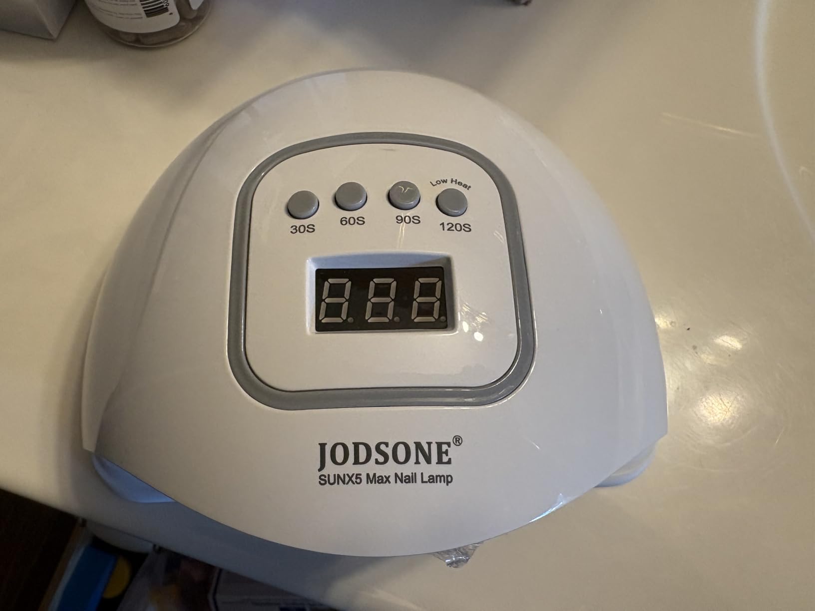 JODSONE U V LED Nail Lamp 320W, Nail Dryer for Gel Polish, Gel Nail Lamp with 72 Light Beads, Led Nail Light for Nails with Automatic Sensor & 4 Timers customer photo 2