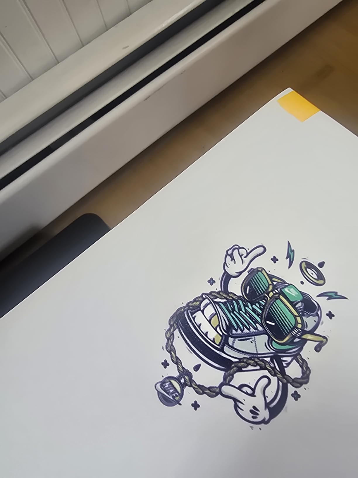 DXZ Upgraded A3 UV Printer with L805 6-Color Printhead, Vacuum Platform & White Ink System - High-Resolution Flatbed Printing for Phone Cases, Bottles, Wood & More (Printer+Laptop) customer photo 1